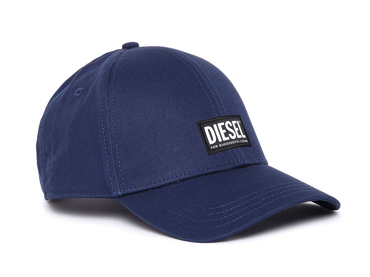 Diesel Baseball Cap Kappe Mütze Navy mit Logo - CORRY 8MG