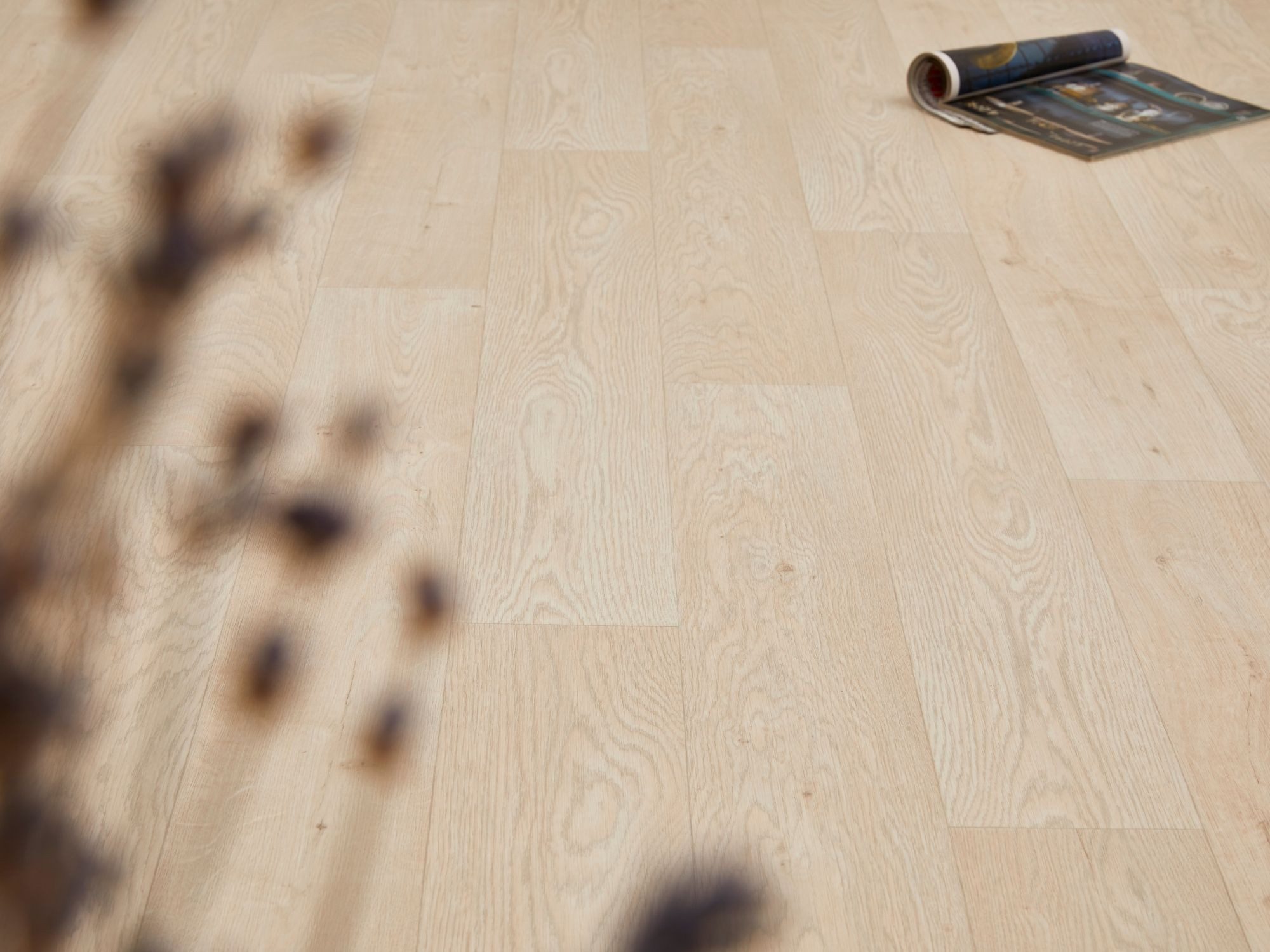 misento Vinylboden Sonic in Holzoptik, für Feuchtraum- und Privatbereiche, PVC Bodenbelag Meterware 200/300/400 cm Breite, 2,8 mm Stärke
