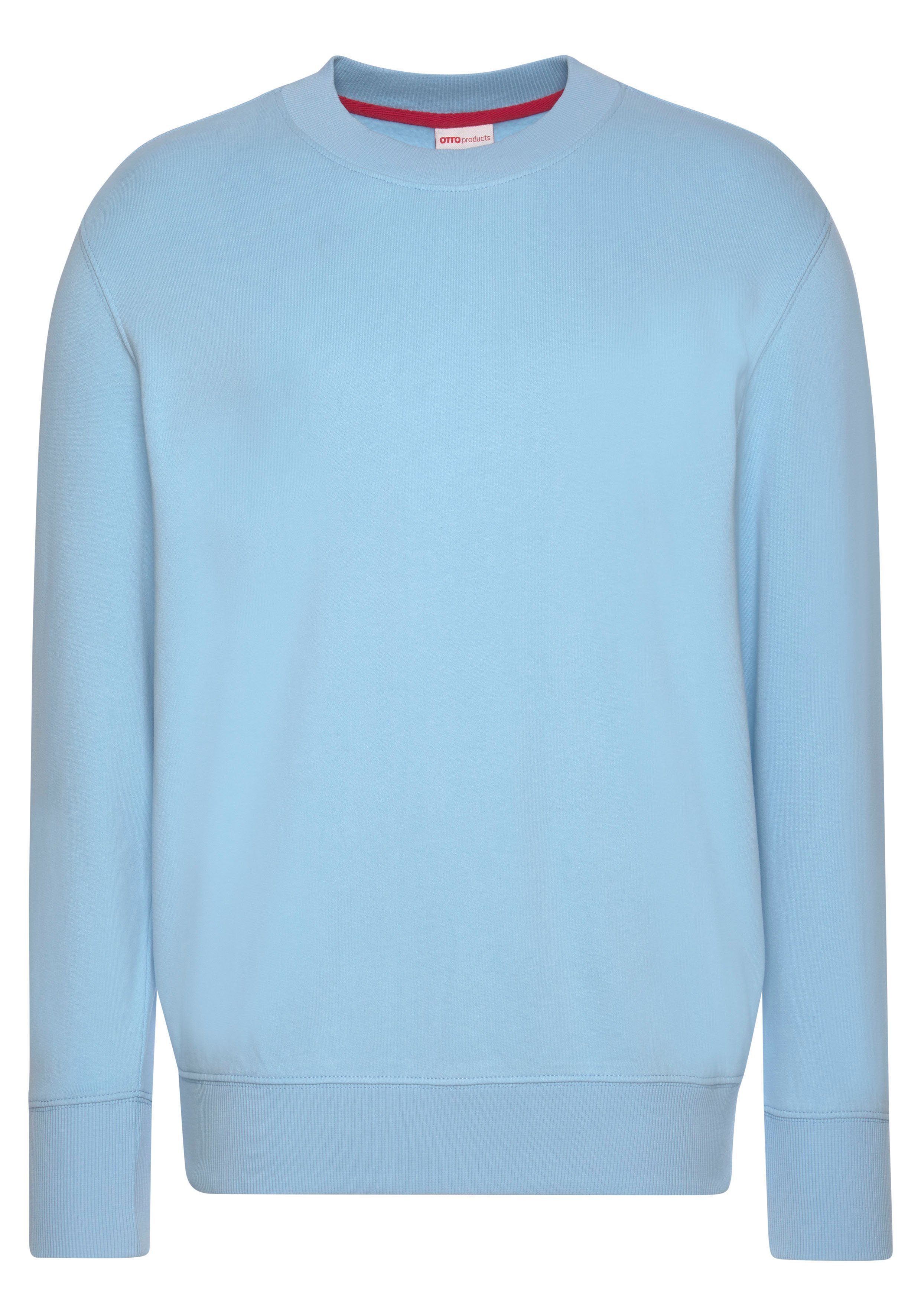 OTTO products hellblau aus Sweatshirt Bio-Baumwolle