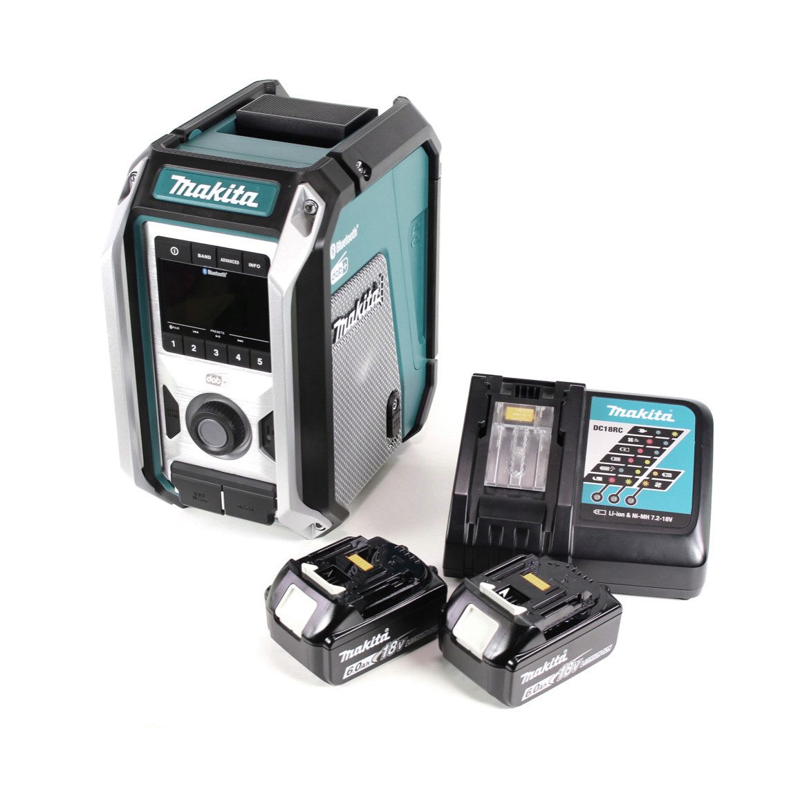 Makita DMR 115 RG Akku Baustellenradio 12V Baustellenradio