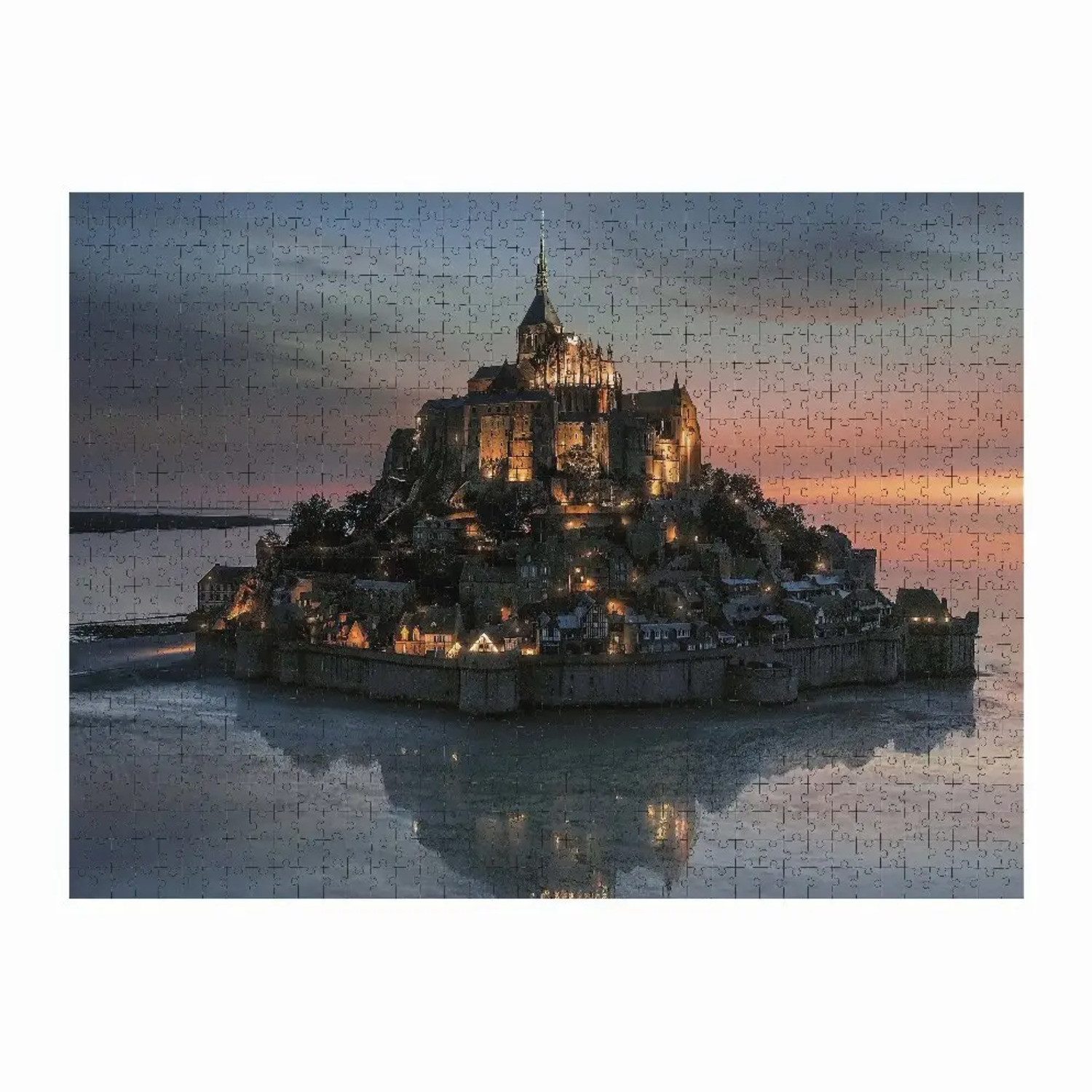 ambassador Puzzle Mont Saint-Michel 1000 Teile (Sebastien Nagy), 1000 Puzzleteile