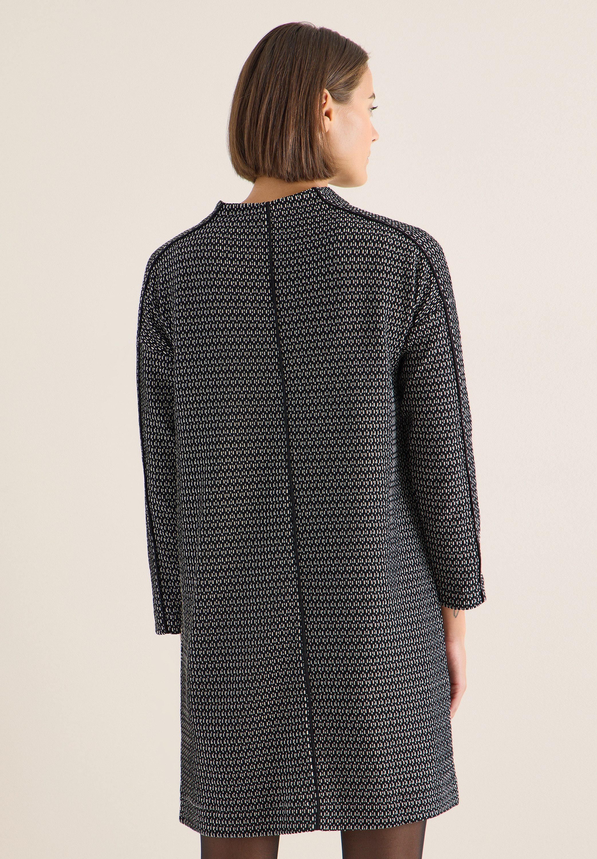 CECIL Midikleid mit Struktur im Casual Fit günstig online kaufen