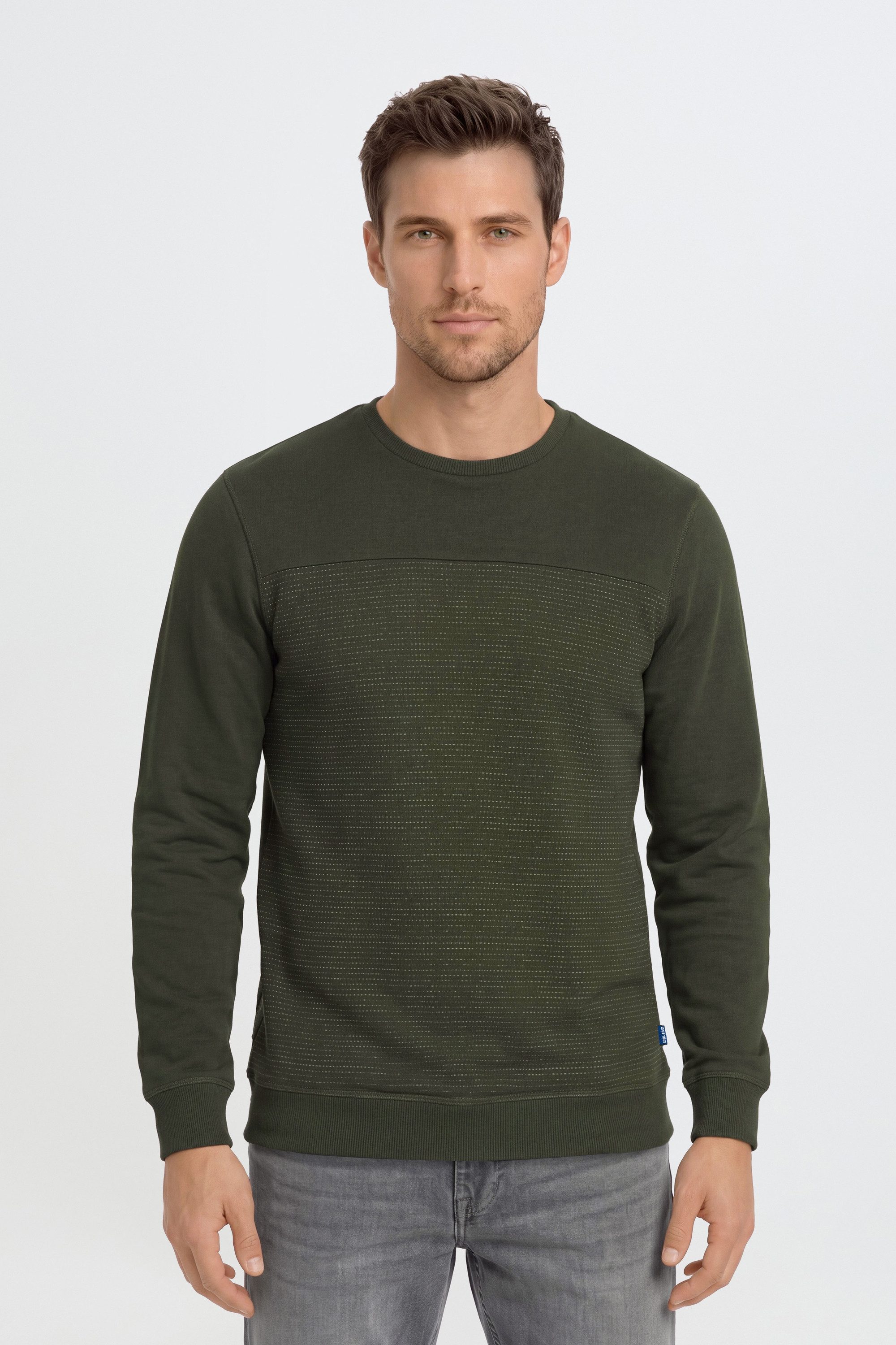 Blend Longpullover BHTok Klassisches Sweatshirt mit Rundhalsausschnitt