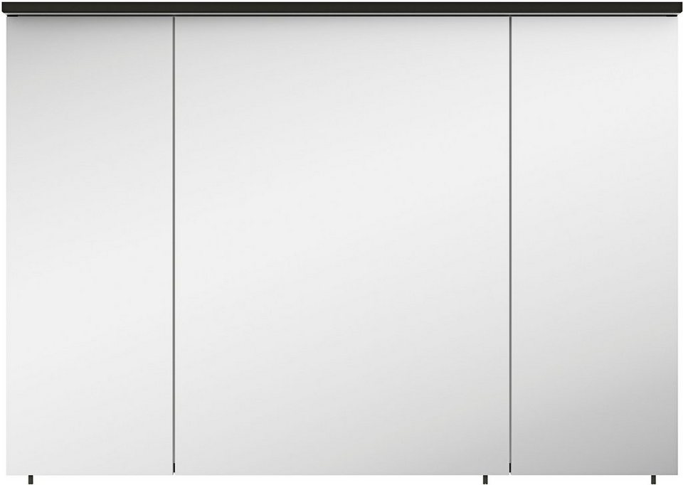 MARLIN Spiegelschrank 3510clarus 100 cm breit, Soft-Close-Funktion, inkl.  Beleuchtung, vormontiert