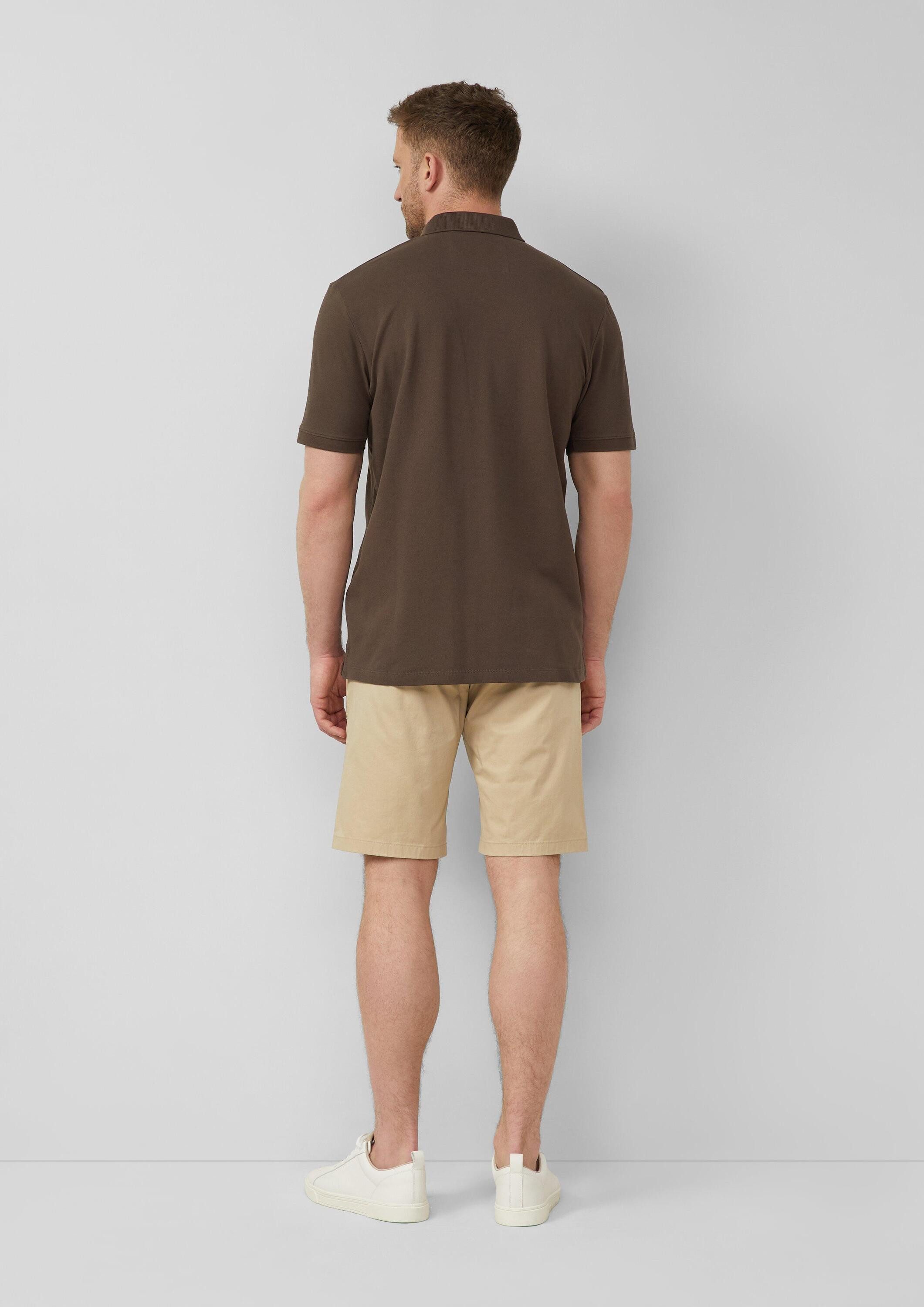 s.Oliver Shorts Bermuda Elastische Shorts aus feinem Baumwollstretch
