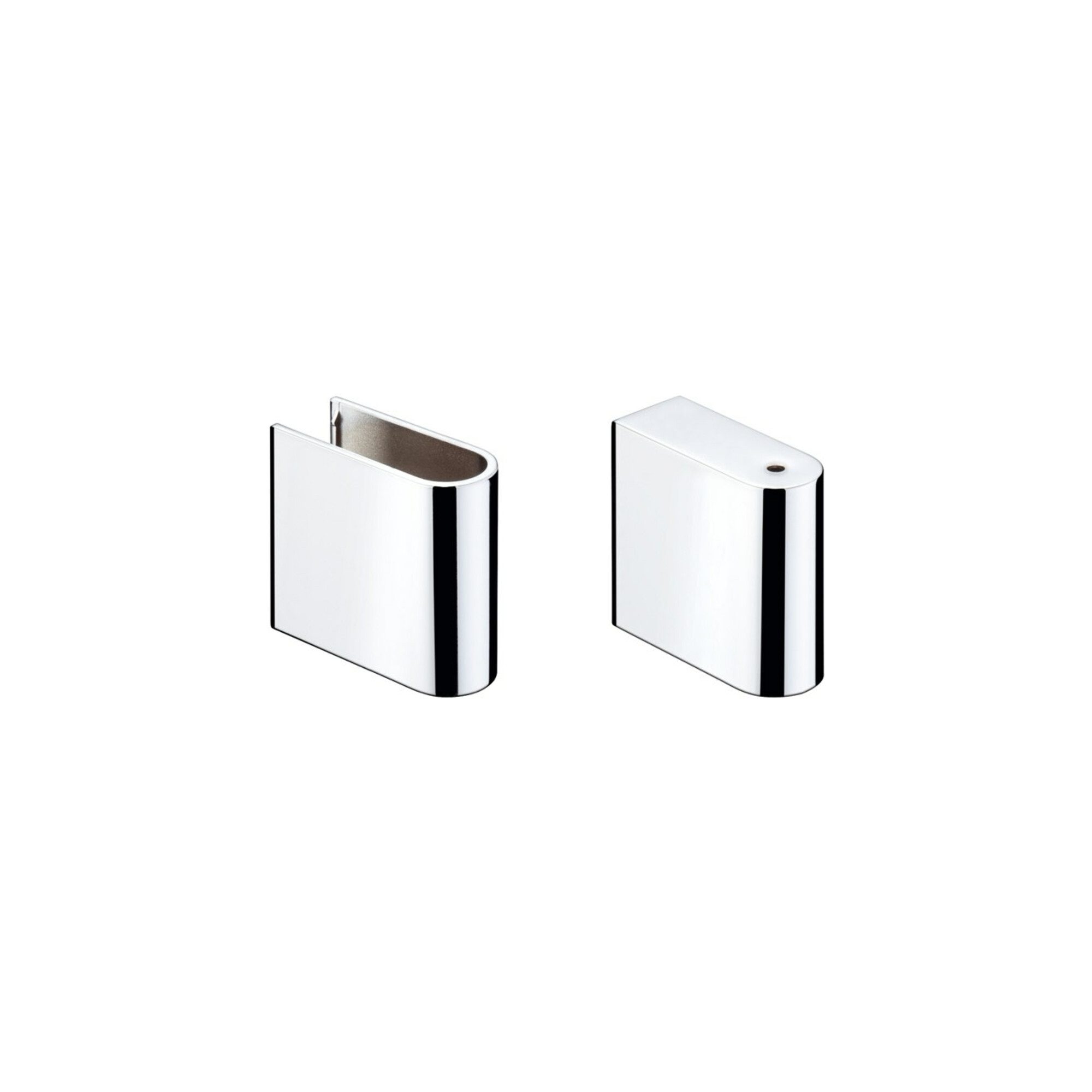 hansgrohe Duschstange hansgrohe Abdeckung Wandstange Unica'C chrom für Wandstange, chrom