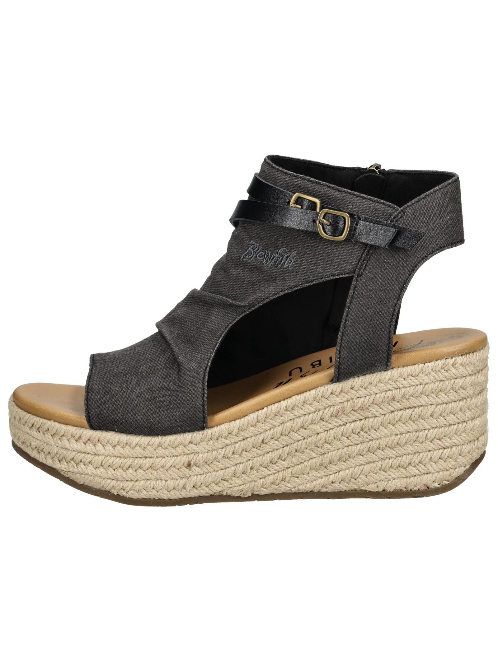 Blowfish Blowfish Sandalen Lederimitat/Textil Keilsandalette günstig online kaufen