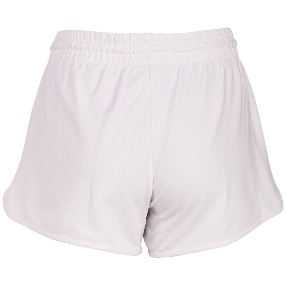 Kappa Shorts - in sommerlicher Qualität bright French-Terry white
