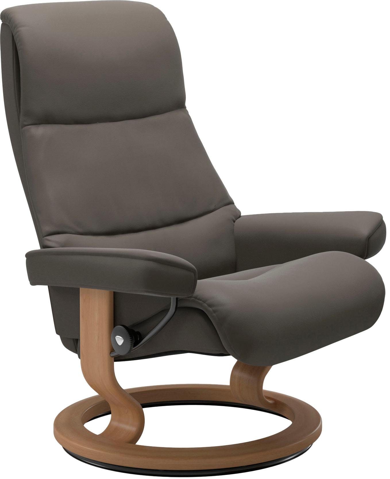 Stressless® Relaxsessel View, mit Classic Base, Größe M,Gestell Eiche