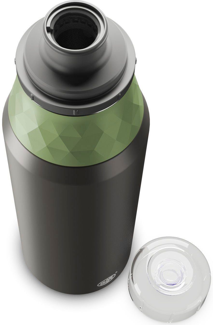 Alfi Isolierflasche für ml, celadon mit ENDLESS green AromaSafe® Edelstahl, Genuss puren mat 900 BOTTLE