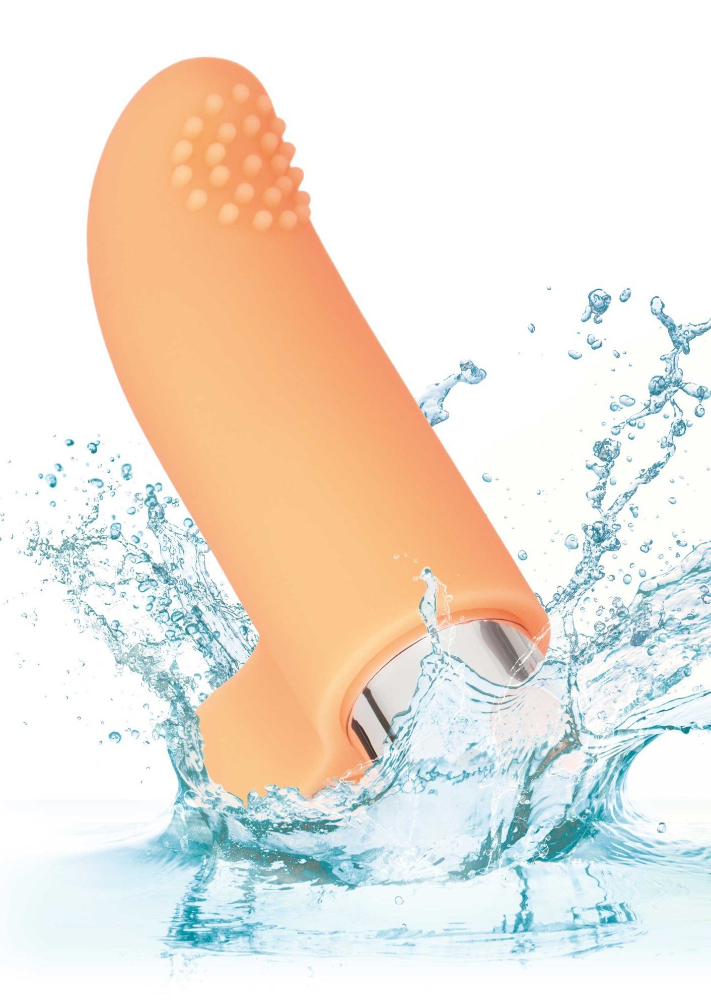 Vibrator Novelties - Finger-Vibrator Rechargeable orange California Exotic Tickler Finger