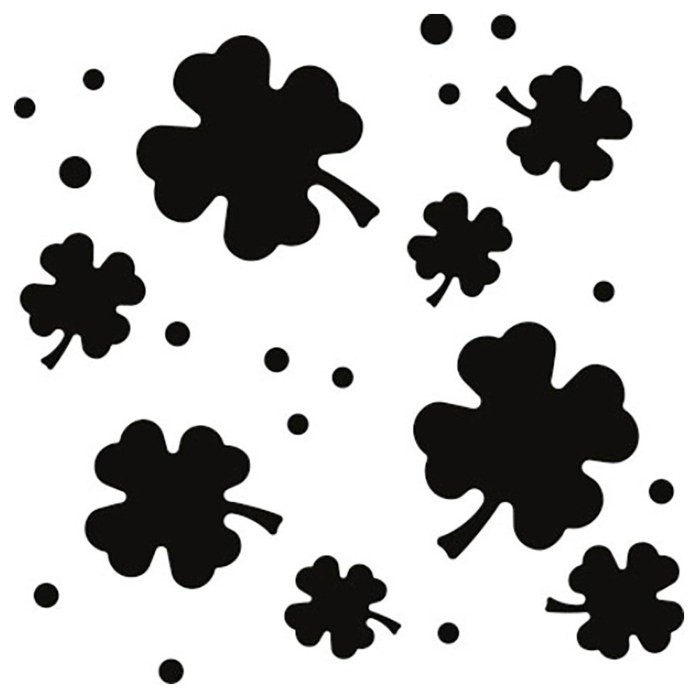 Heyda Lochstanzer Kleeblätter, 4 cm