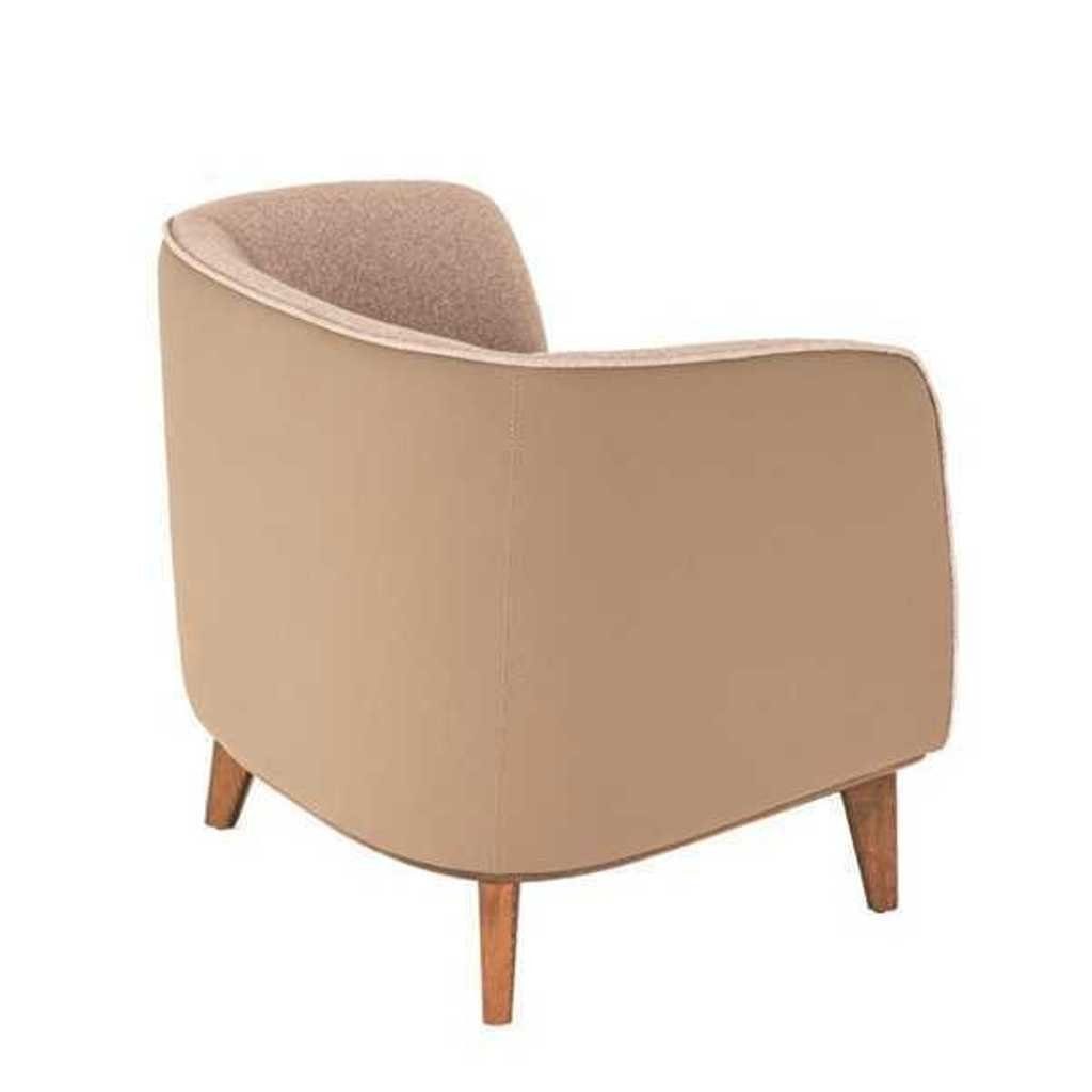 in Einsitzer 1x Sessel), JVmoebel Designer Made Europa Polster Sessel (1-St., Relaxsessel Wohnzimmer Sessel Lounge Beiger