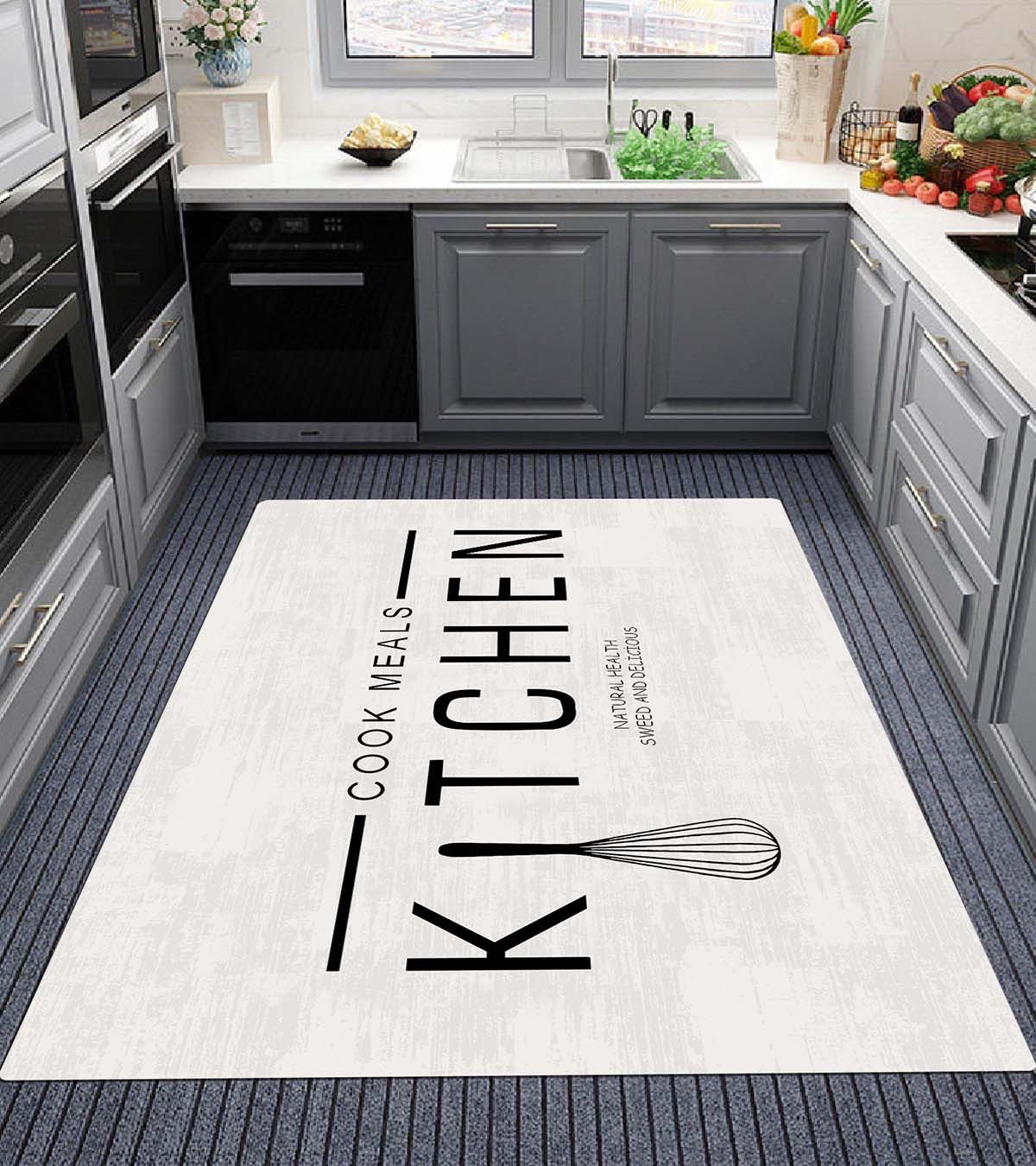 Jungengel Teppich Küchenläufer Kitchen Cook Meals günstig online kaufen