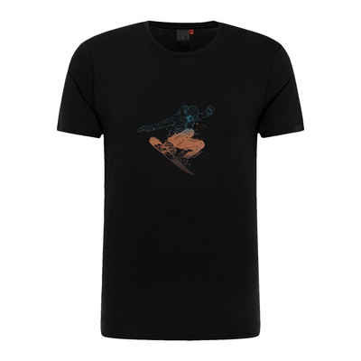 Ragwear T-Shirt Rogger mit coolem Snowboard-Print