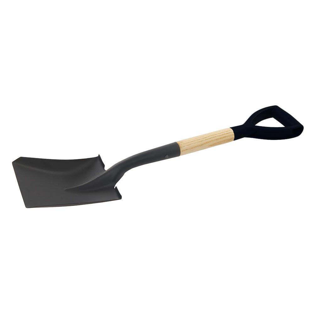Schaufel Eckige Mini Schaufel 700 mm + Spitzer Mini Rundspaten 700 mm