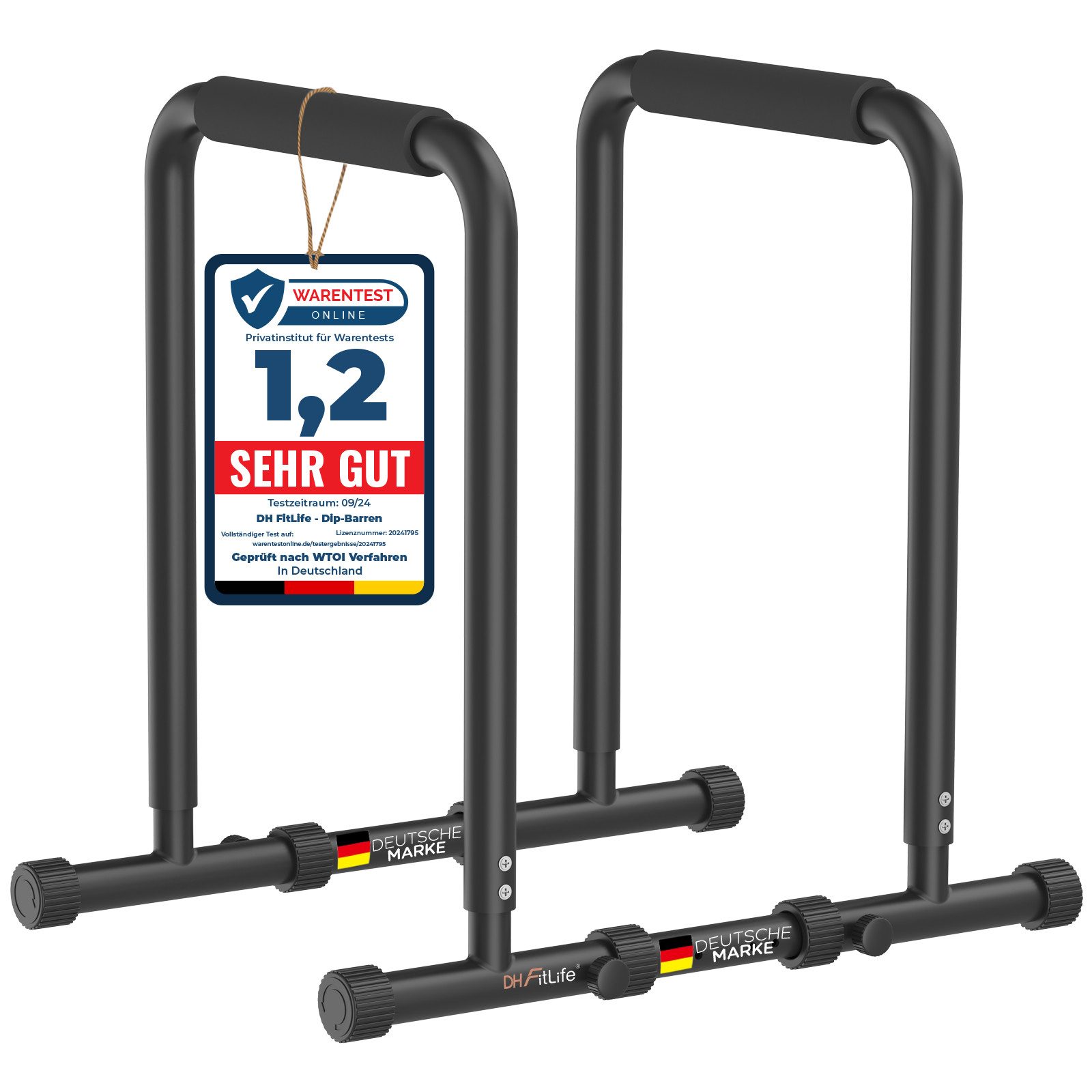 Liegestützgriffe Dip Barren Bars