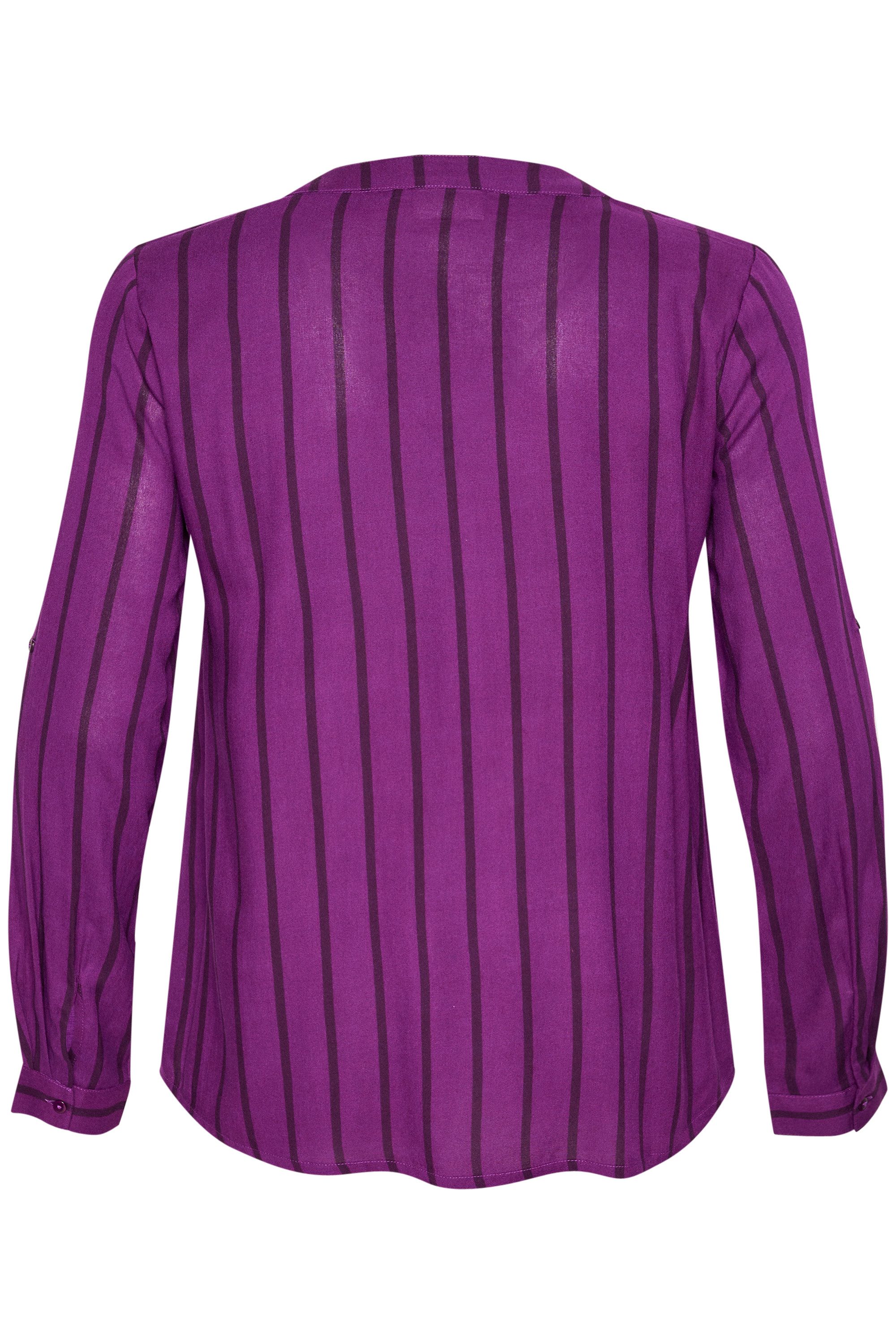 KAFFE Curve Langarmbluse Langarm-Bluse KCsida Große günstig online kaufen
