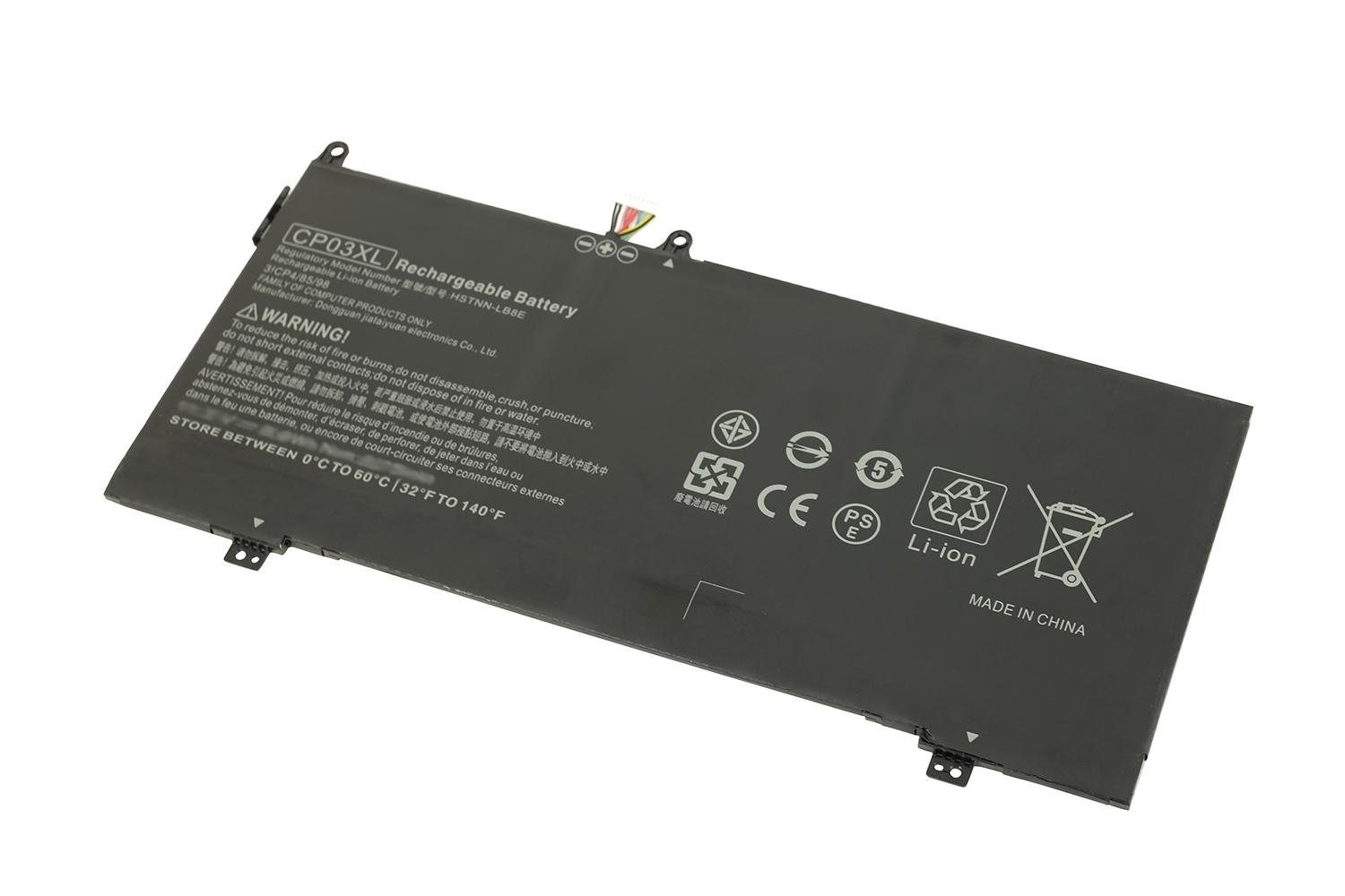 Laptop-Akku Spectre NHP165.61P für Series 13t-ae012dx V) (11,55 X360 Spectre HP mAh 5275 X360 Ersatz Li-Polymer PowerSmart 13t-ae000,