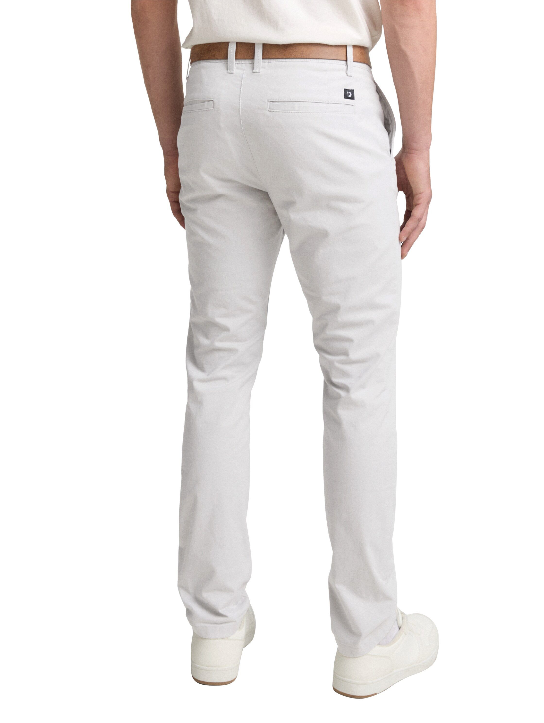 TOM TAILOR Denim Chinohose (mit Gürtel) leicht vorgewaschen günstig online kaufen