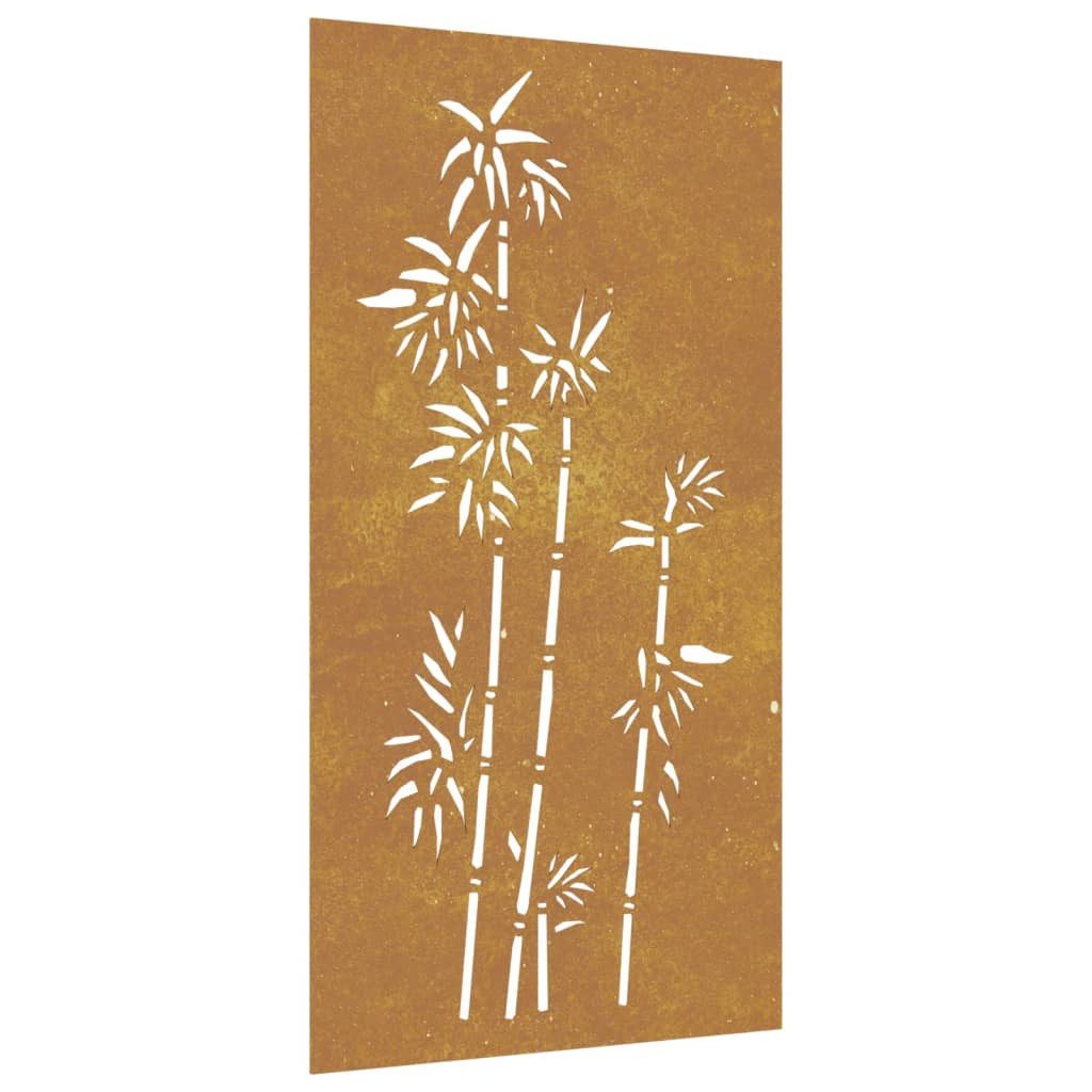 vidaXL Wandbild Garten-Wanddeko 105x55 cm Cortenstahl günstig online kaufen