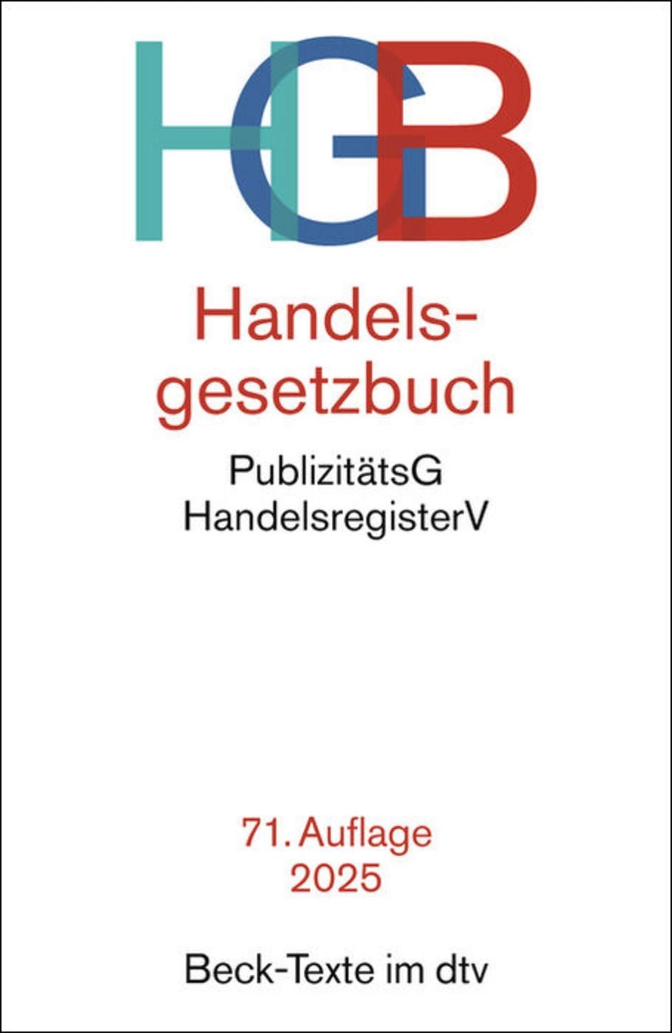 Handelsgesetzbuch / diverse
