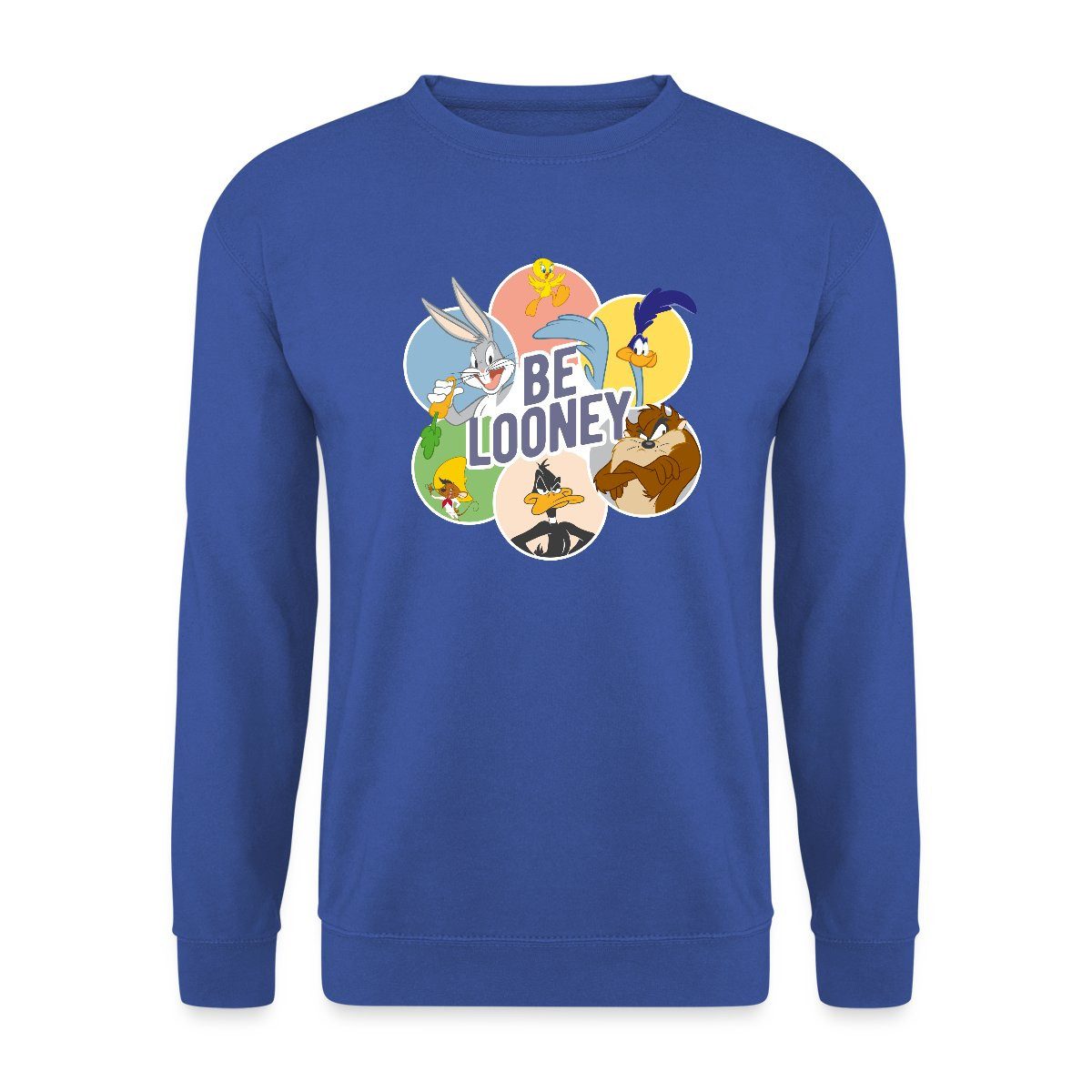Sweatshirt Looney Tunes Charaktere Be Looney Unisex Pullover
