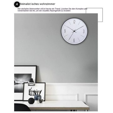 AUKUU Wanduhr Einfache Einfache digitale Wanduhr Wohnzimmer kreative einfache (dekorative Uhr)