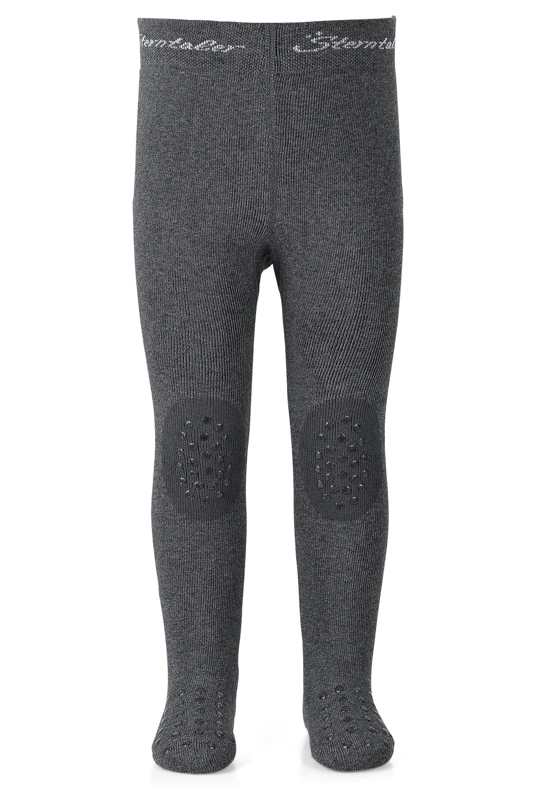 Sterntaler® Strumpfhose Krabbelstrumpfhose uni (1 St) Strumpfhose mit ABS Noppen und Innenfrottee - weich, warm & rutschfest