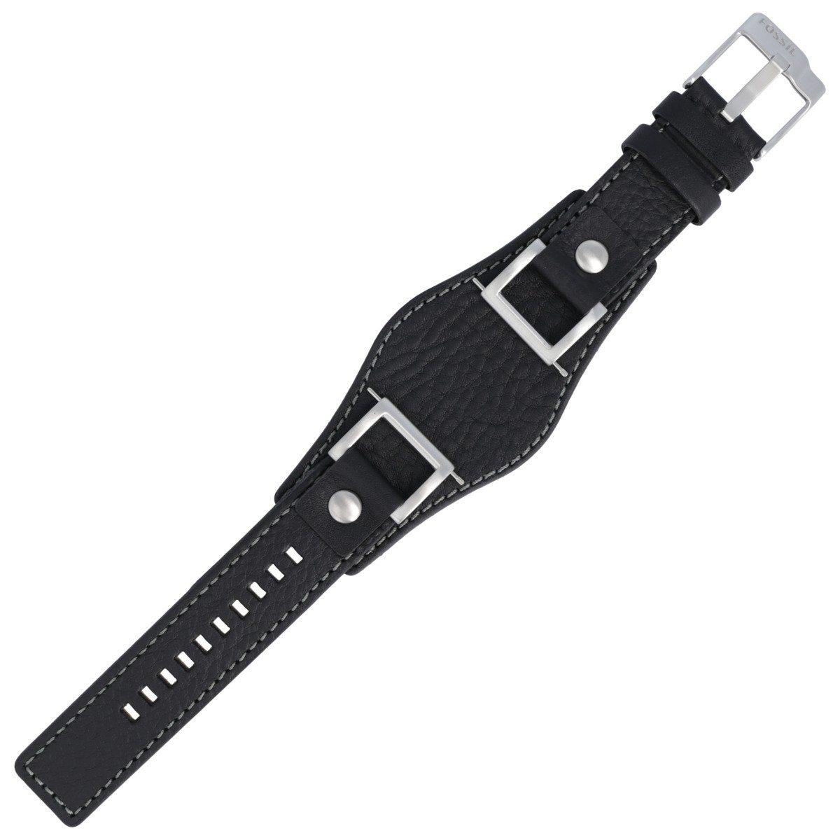 Uhrenarmband 14mm Leder Schwarz JR-1156 LB-JR1156