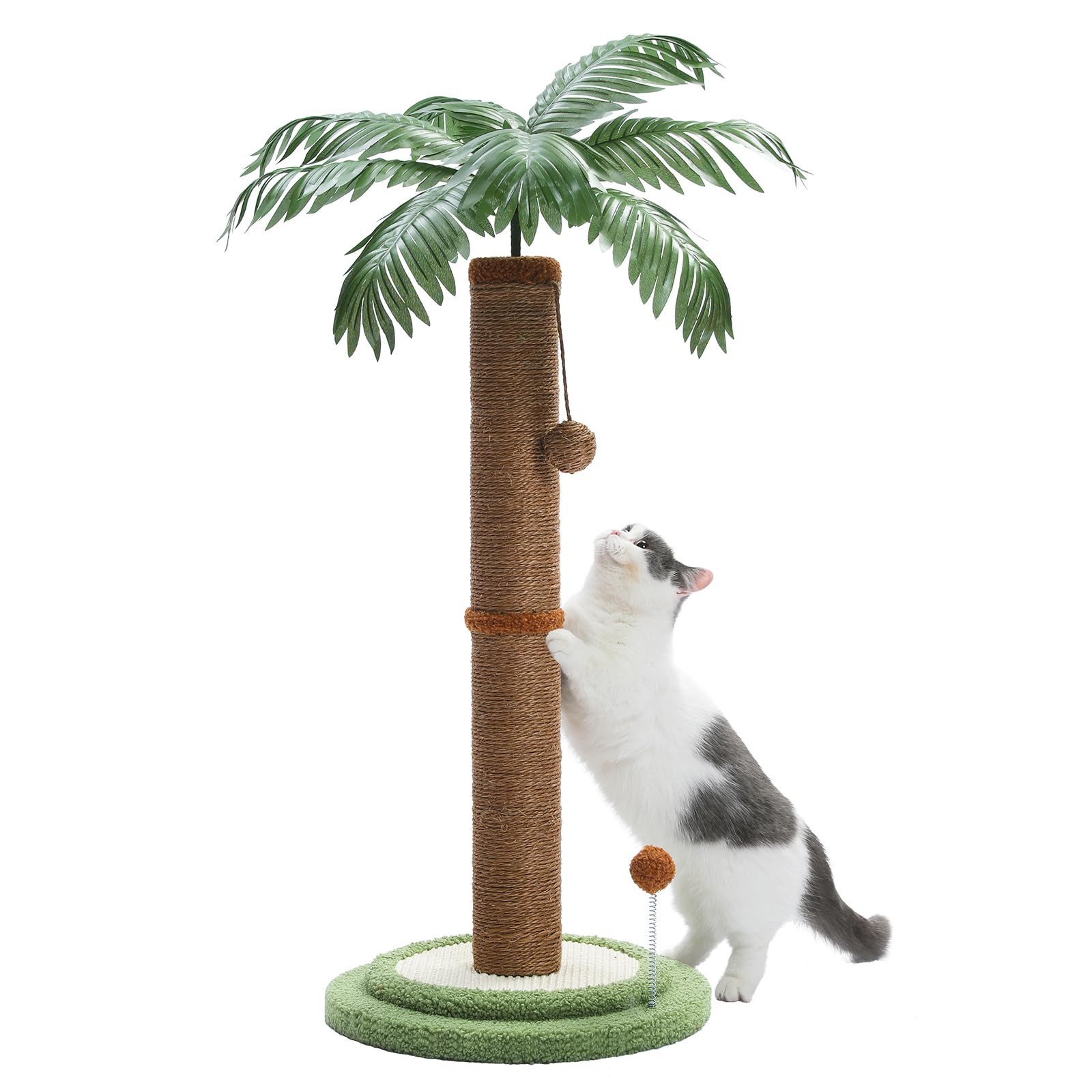 Purpurra Kratzbaum Kokospalme Katze Kratzbaum,85 cm