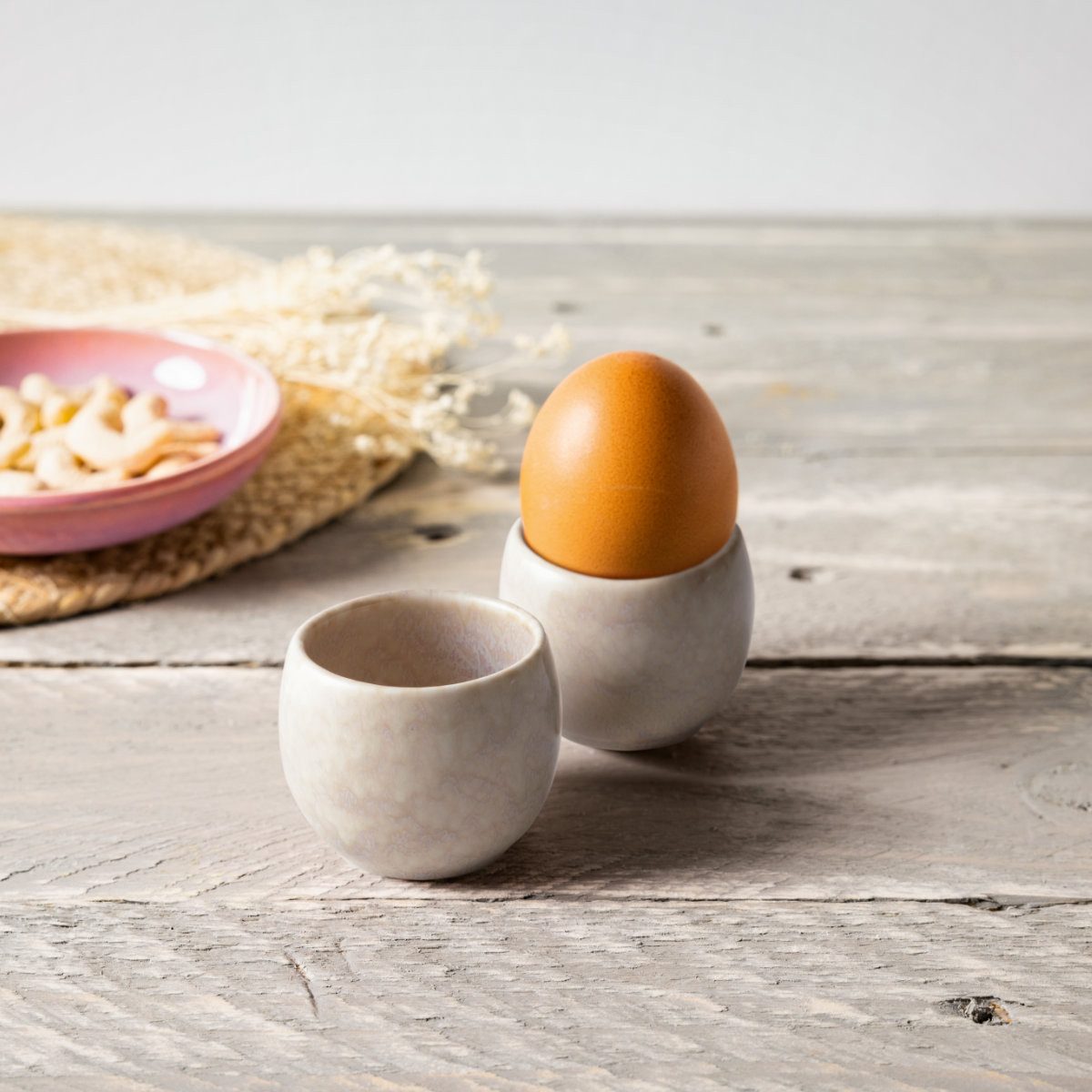 like. by Villeroy & Boch Becher Perlemor Sand, Steingut, 2-tlg.