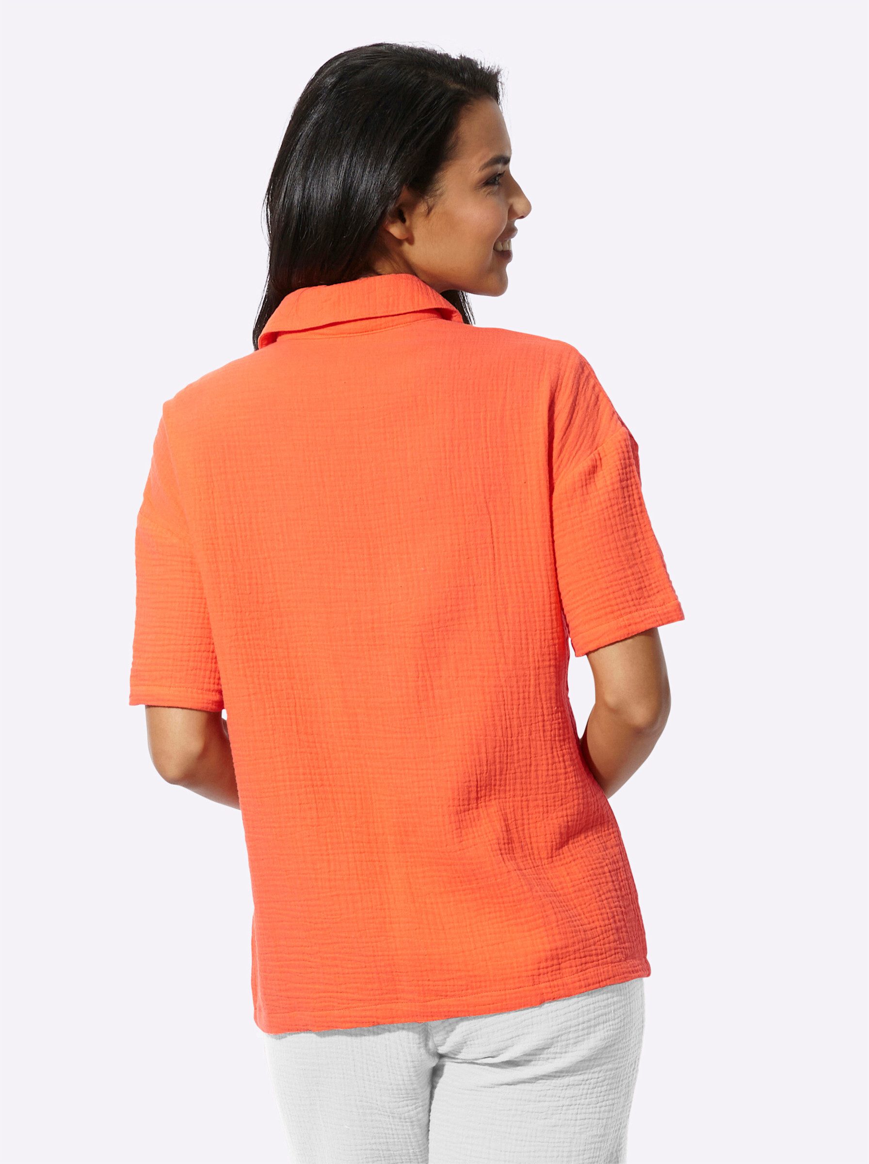 Sieh an! Strandkleid Strandbluse Kurzarm