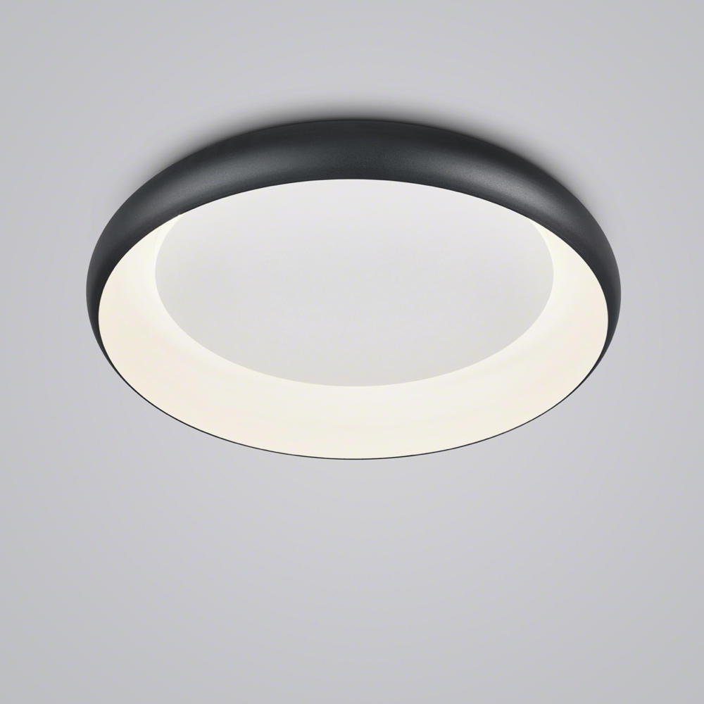 Helestra LED Deckenleuchte LED Deckenleuchte Tyra in Schwarz und Weiß 32W 1610lm, keine Angabe, Leuchtmittel enthalten: Ja, fest verbaut, LED, warmweiss, Deckenlampe, Deckenbeleuchtung, Deckenlicht