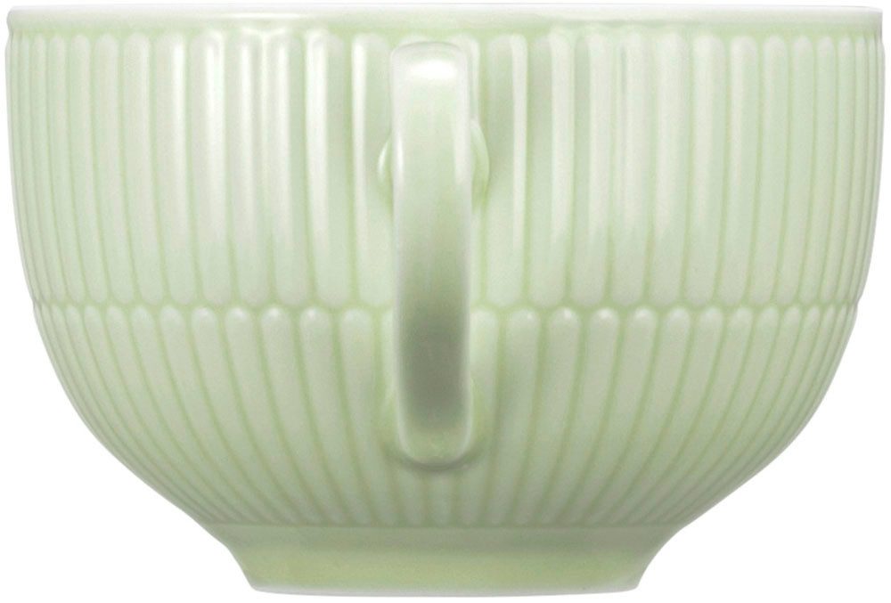 Seltmann Weiden Cappuccinotasse Amina, 1-tlg., Porzellan, Cappucinotasse aus Porzellan mit Relief