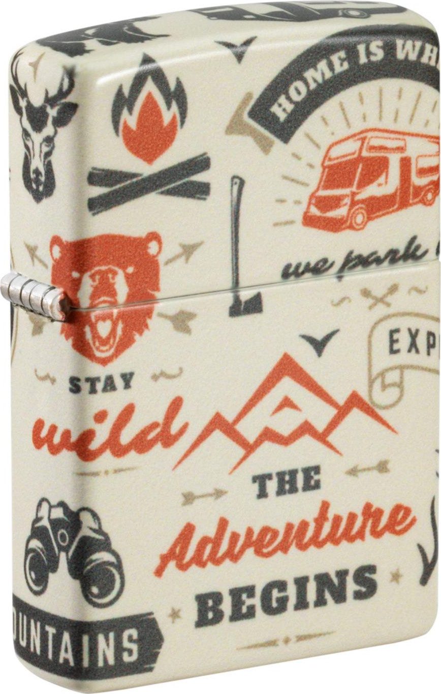 Feuerzeug ZIPPO Benzinfeuerzeug Modell "Outdoor Adventure", 540° color Image