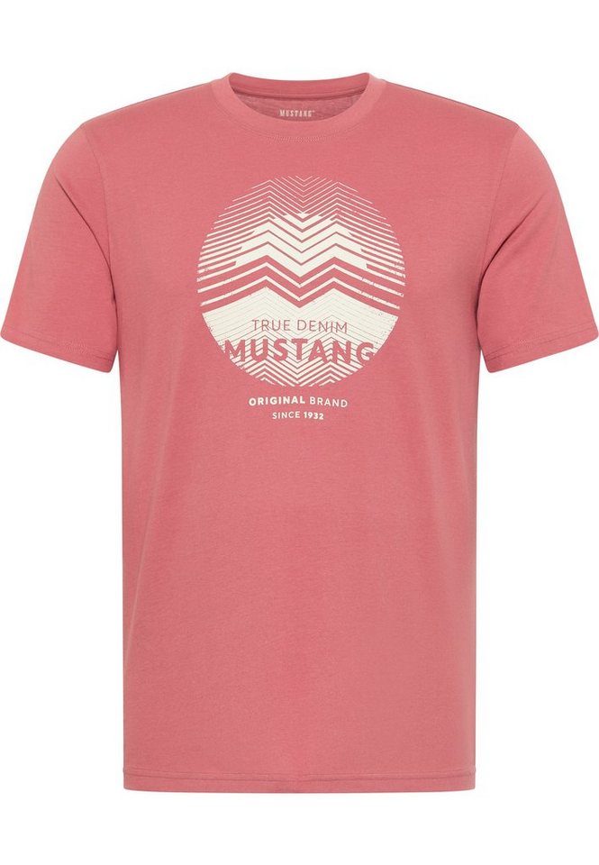 MUSTANG Kurzarmshirt Mustang T-Shirt T-Shirt