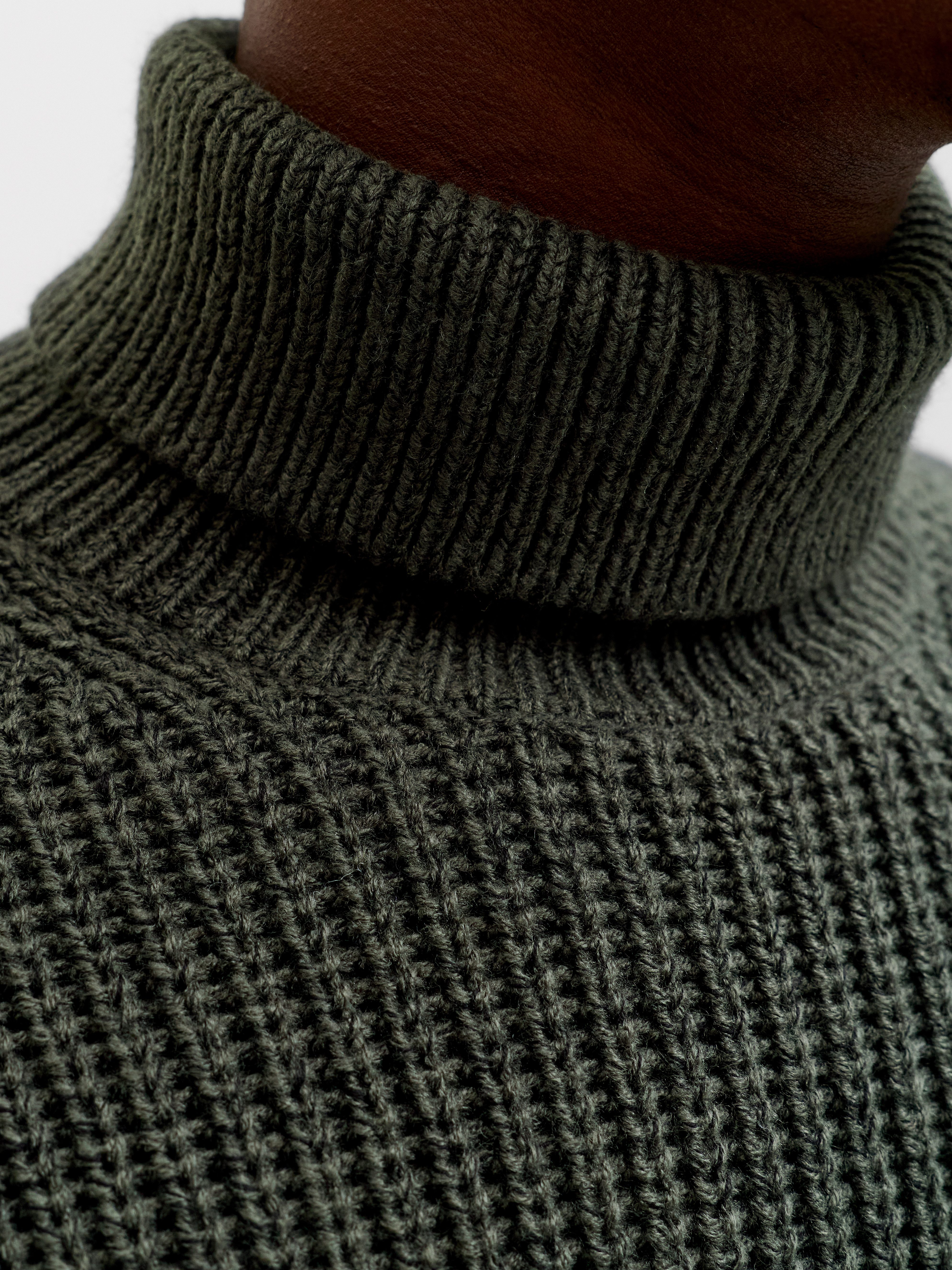 Jack & Jones Rollkragenpullover JORBLEECKER KNIT ROLL NECK BF