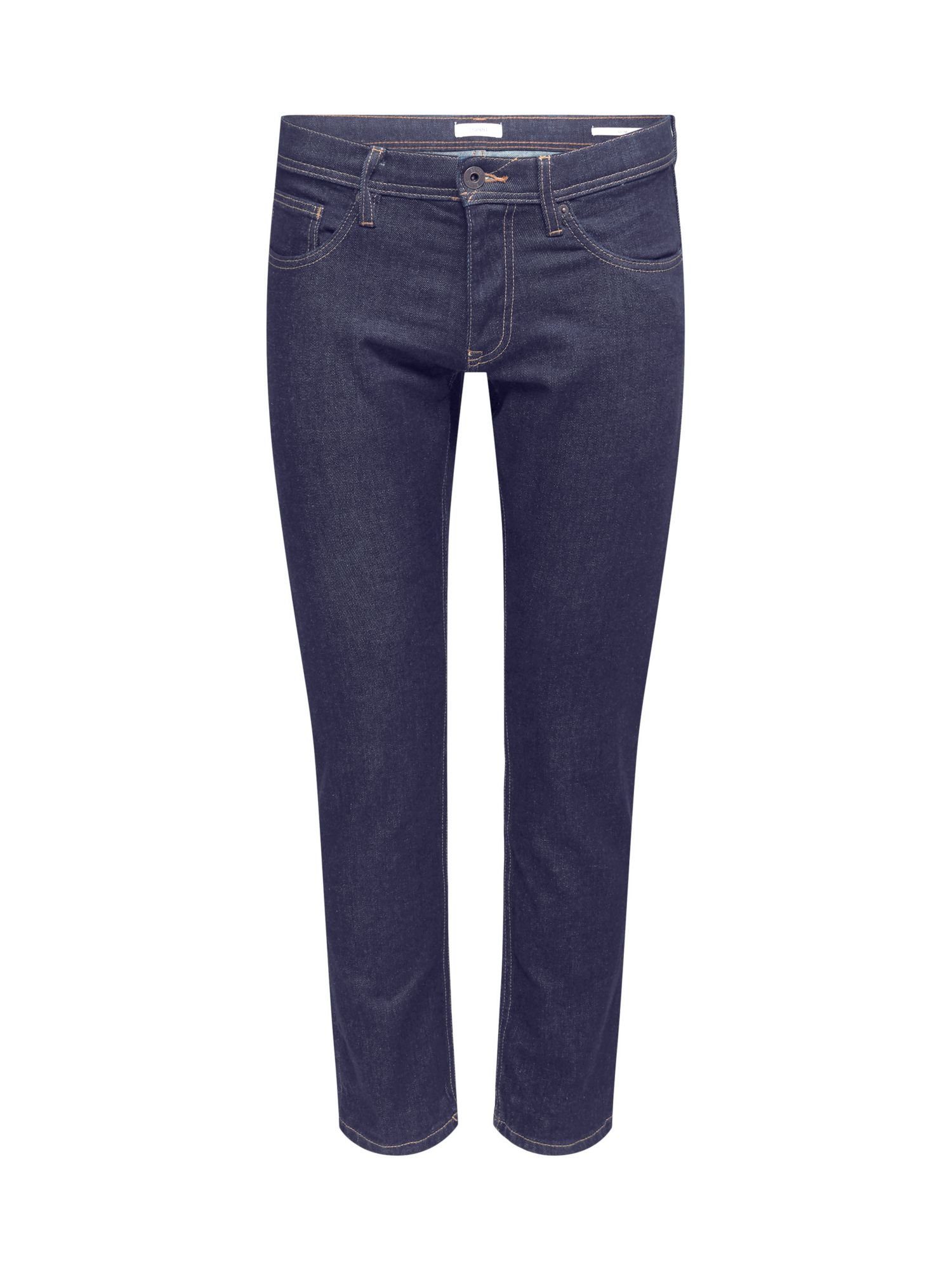 Esprit Slim-fit-Jeans Stretch-Jeans mit Organic Cotton BLUE RINSE | Slim-Fit Jeans