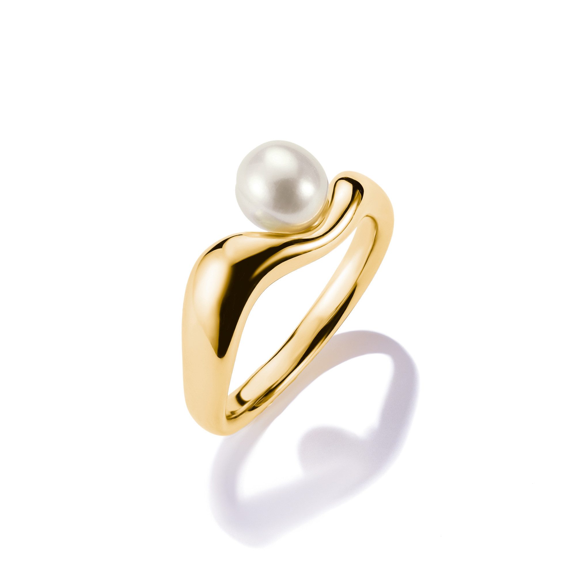 THOMAS SABO Fingerring Natural Beauty Ring mit Perle, mit Süßwasserzuchtper günstig online kaufen