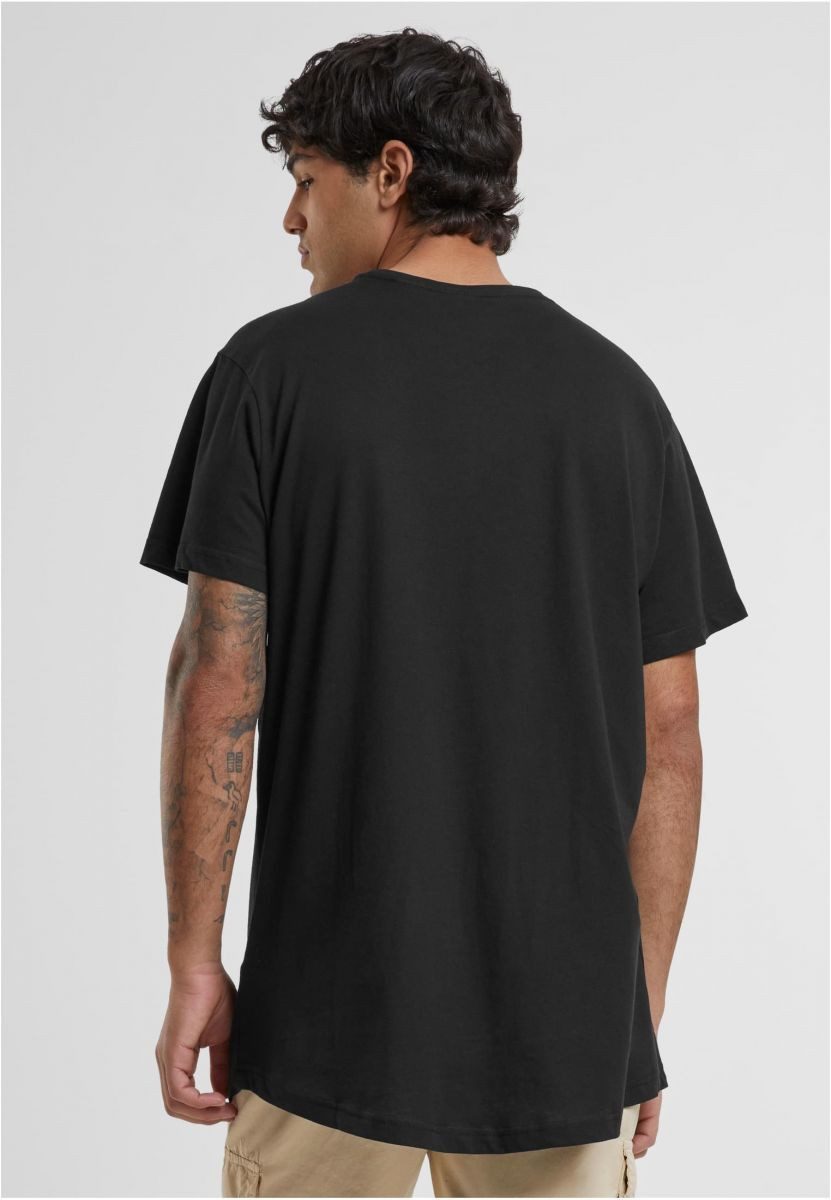 URBAN CLASSICS Rundhalsshirt Shaped Long Tee Herren T-Shirt – Bild 4 von 5