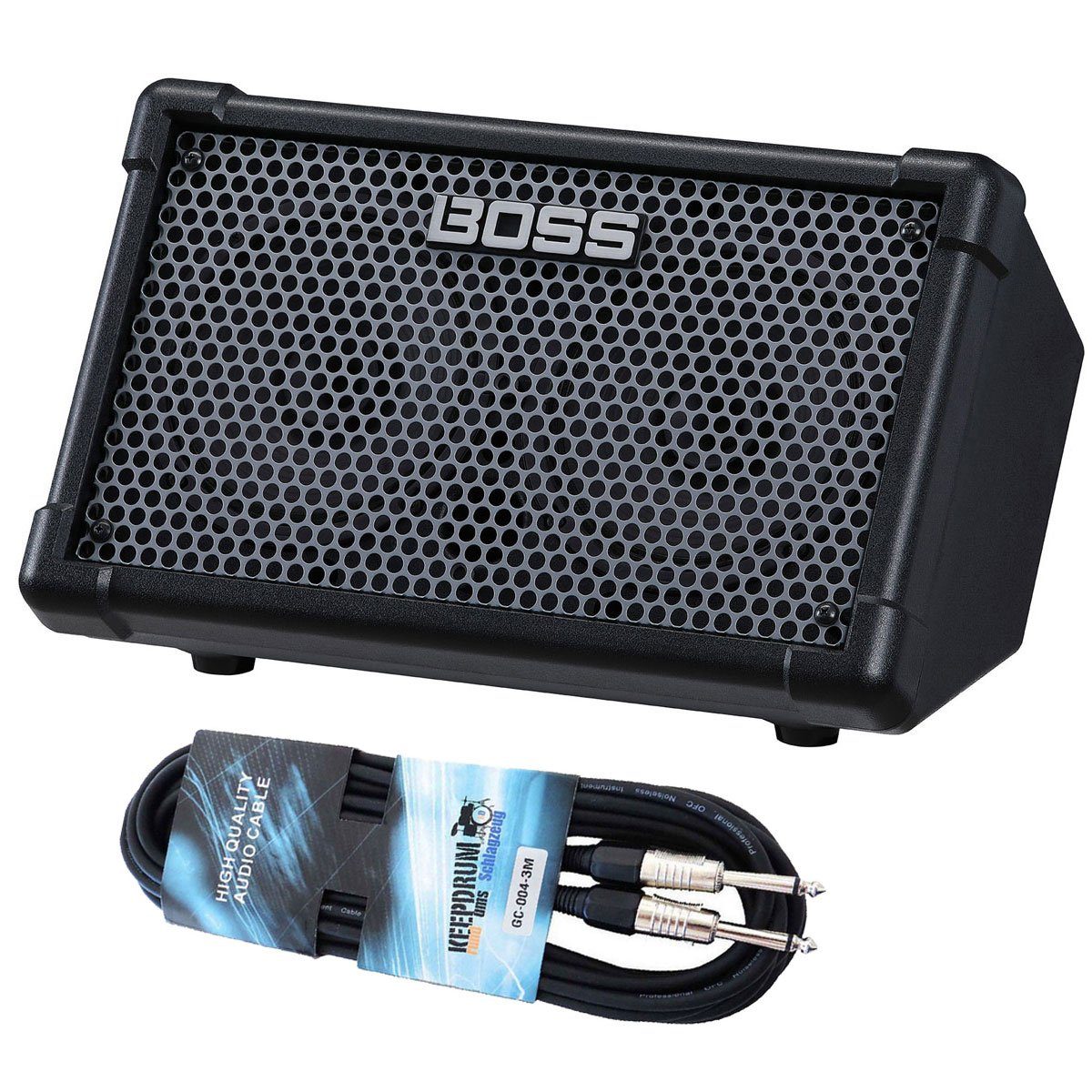 Boss by Roland Boss Cube Street II Schwarz + Klinkenkabel Verstärker (10,00 W)