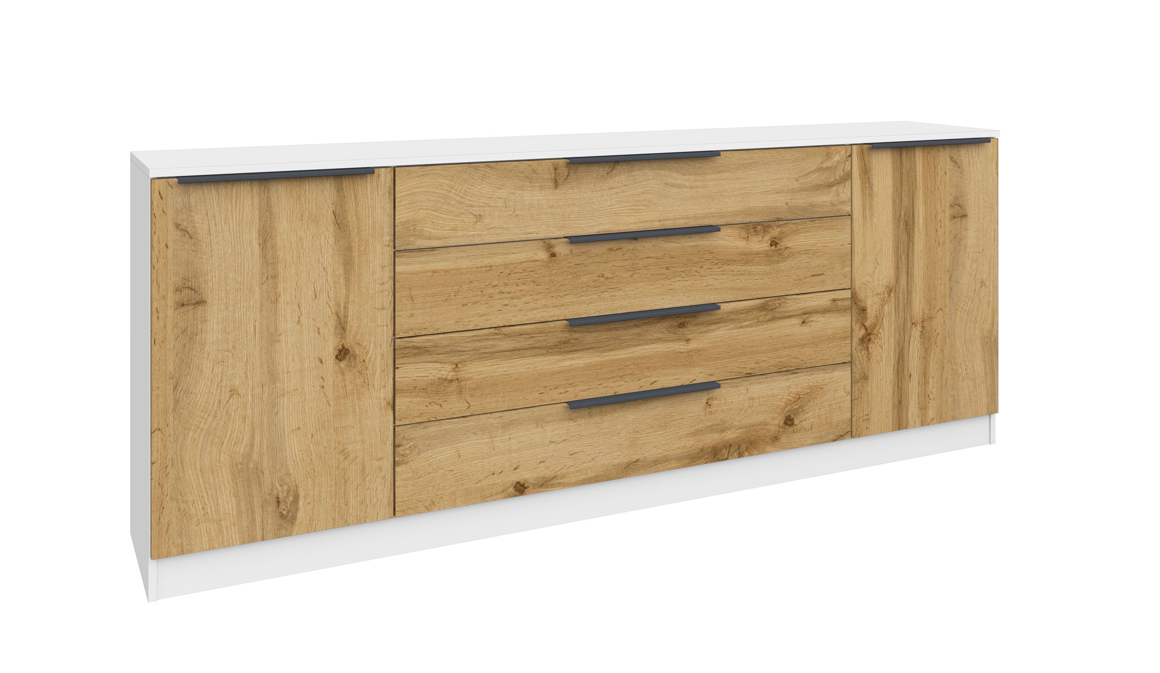 borchardt Möbel Sideboard Vaia, Breite 200cm, günstig online kaufen