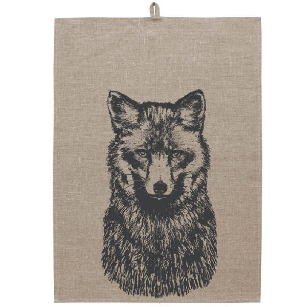 Frohstoff Geschirrtuch Geschirrtuch Fuchs Anthrazit