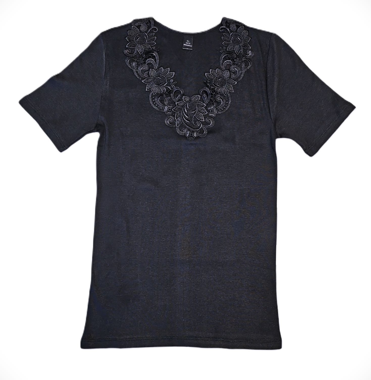 Toker Collection® Unterziehshirt Damenhemd Spencer Halbarm günstig online kaufen