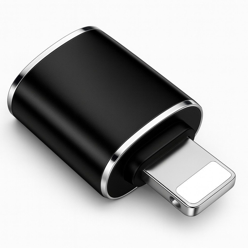 Alpha Electronics USB A 3.0 auf Iphone Adapter Smartphone-Adapter Lightning zu Standard-USB, Iphone, Datensynchro,Plug and Play, Iphone Adapter, iPhone iPad USB-Stick