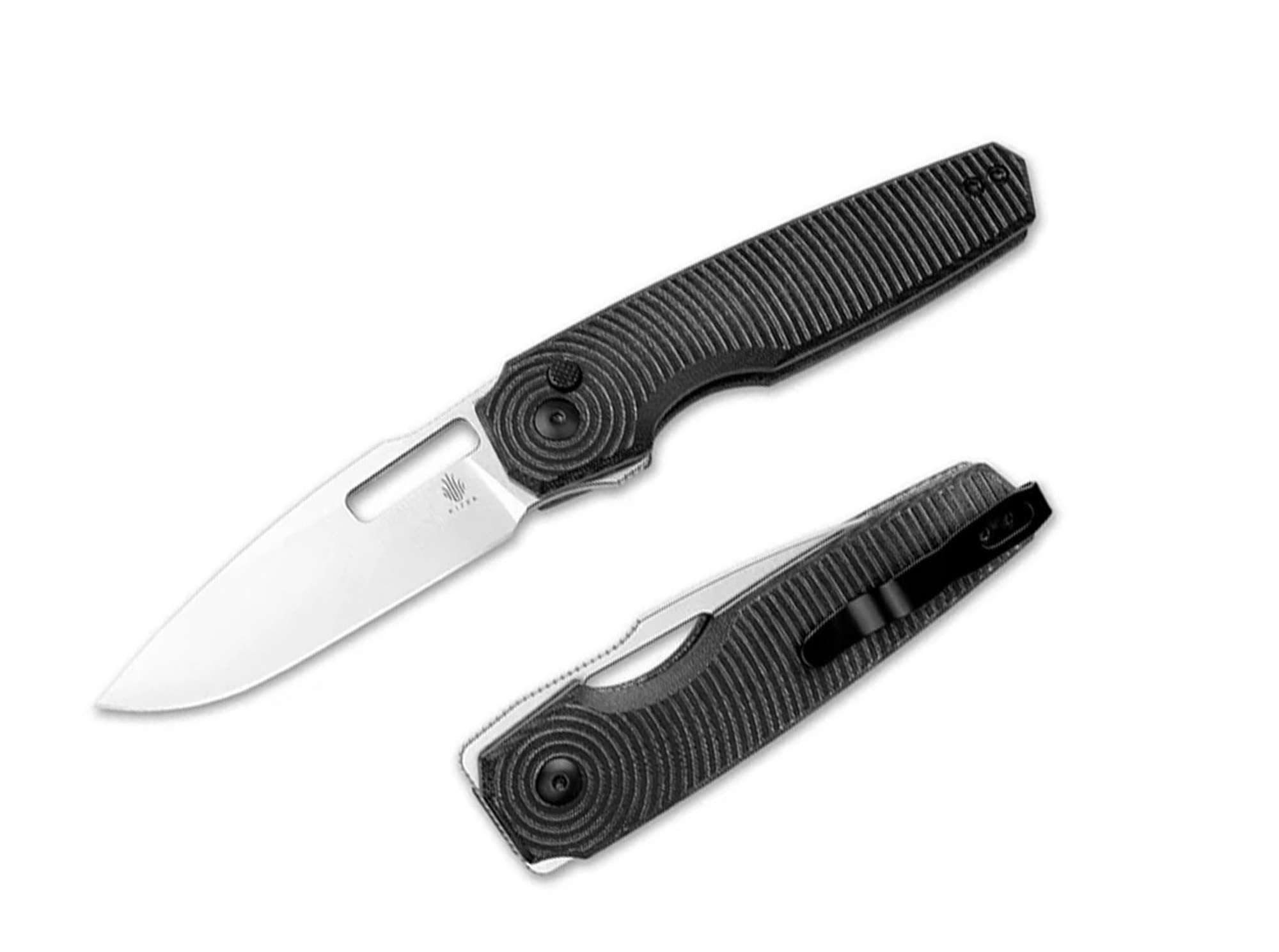Kizer Taschenmesser Kizer Dogfish Micarta Black