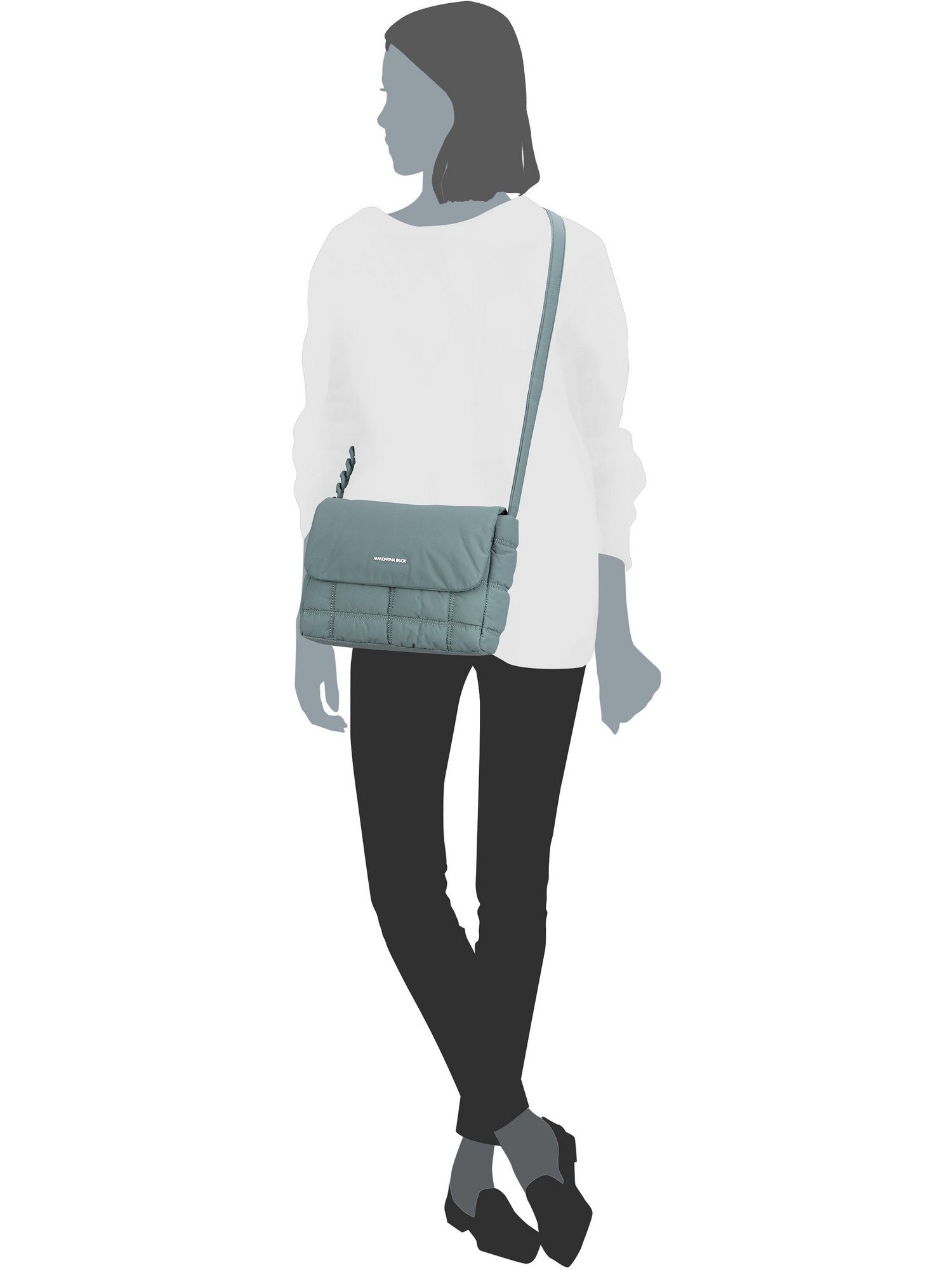 Small Duck Blue Mineral Crossover Dream ODT01, Messenger Umhängetasche Pillow Mandarina Bag