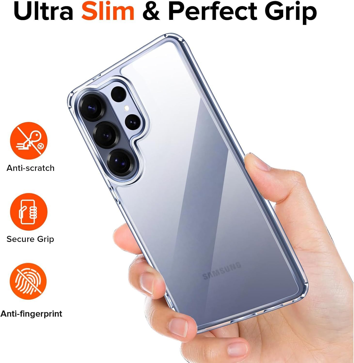 MSM Handyhülle Hülle + 2X Schutzglas für Samsung Galaxy S26 Ultra Panzerfolie Full 9H