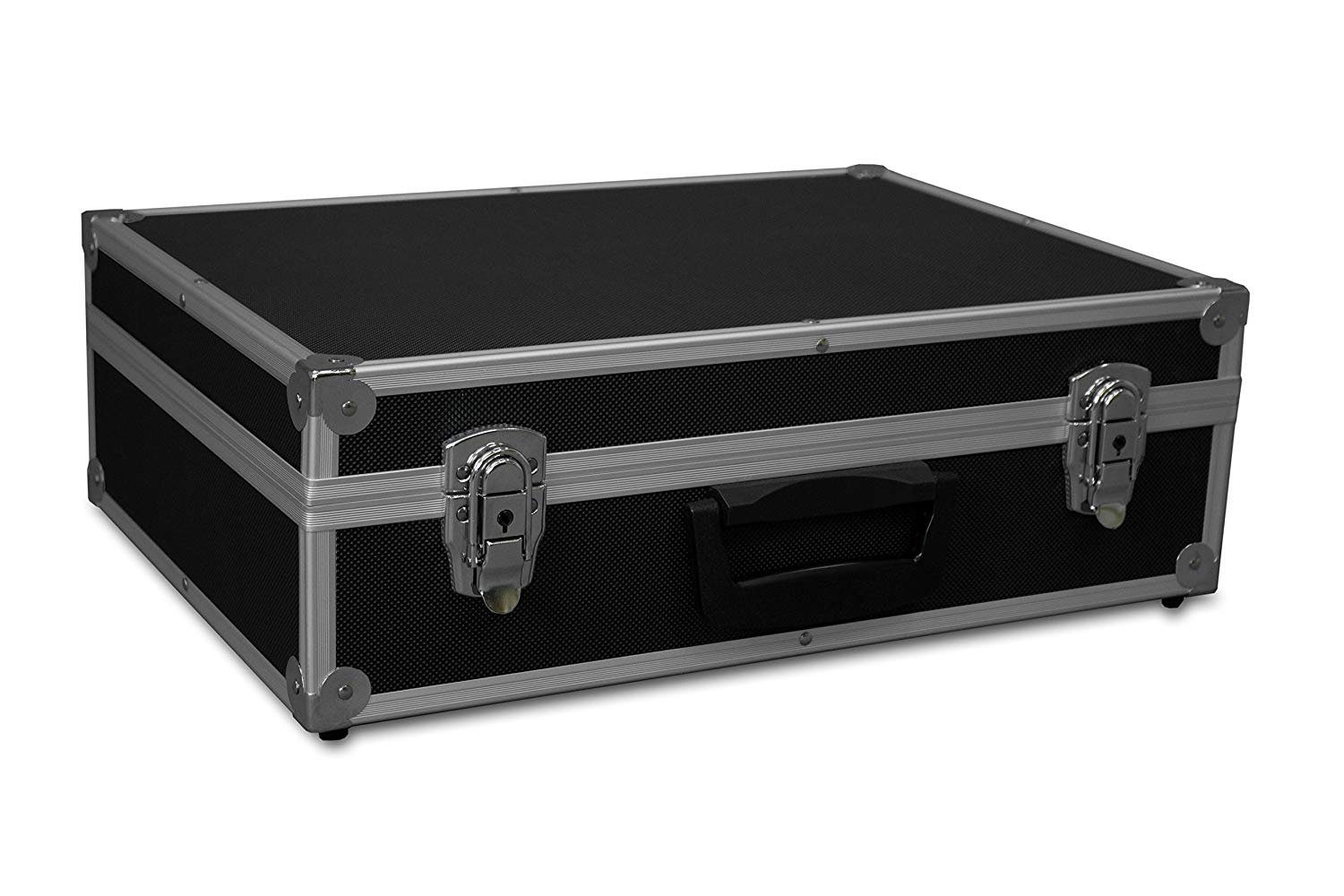 GORANDO Werkzeugkoffer Transportkoffer Aluminiumrahmen 44x30x13cm Alukoffer Würfelschaum (1 St)